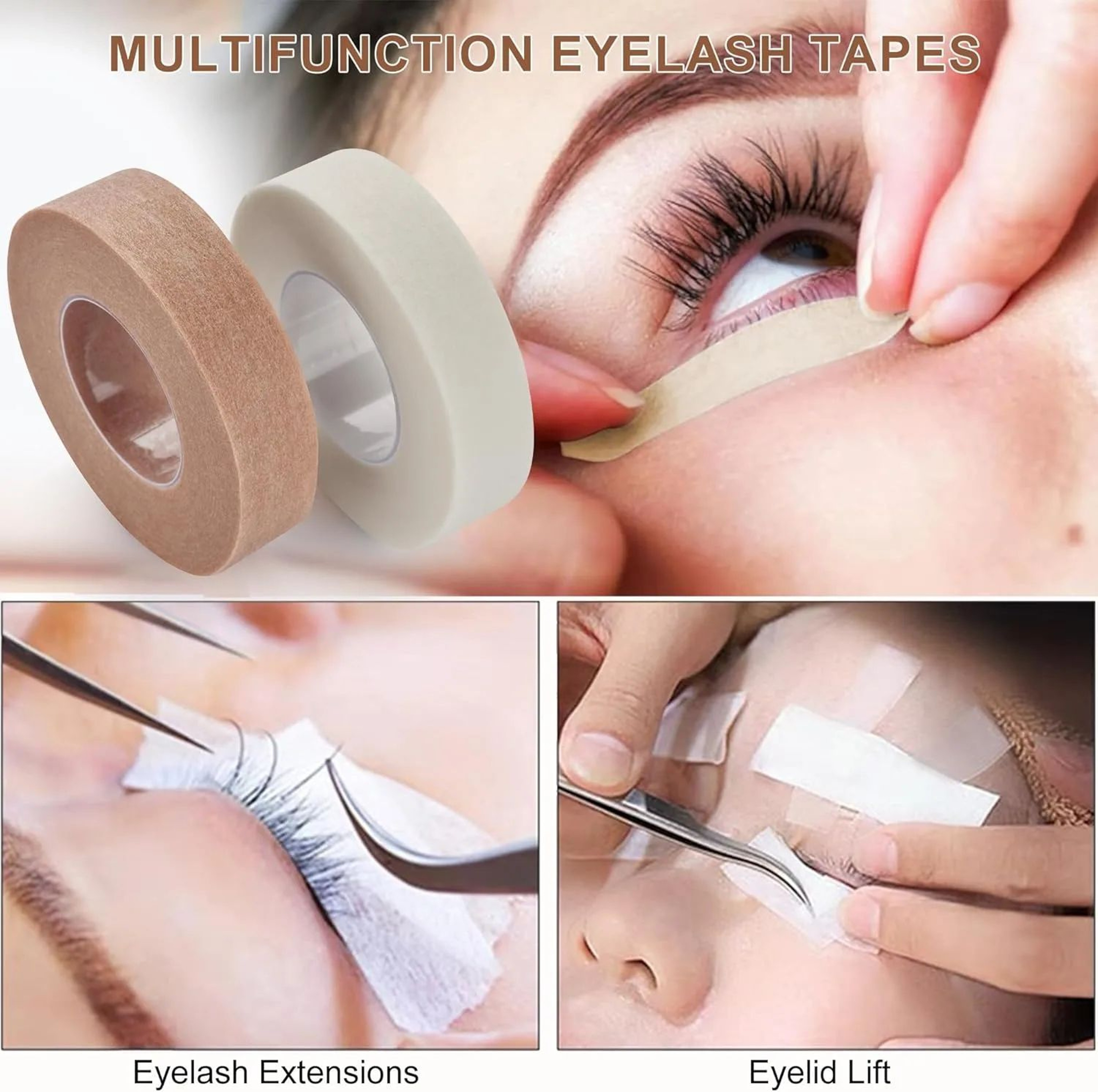 2 Rolls Rhinoplasty Nose Tape  Hypoallergenic Medical Paper Tape For Nose Shaping Recovery  Beauty  3