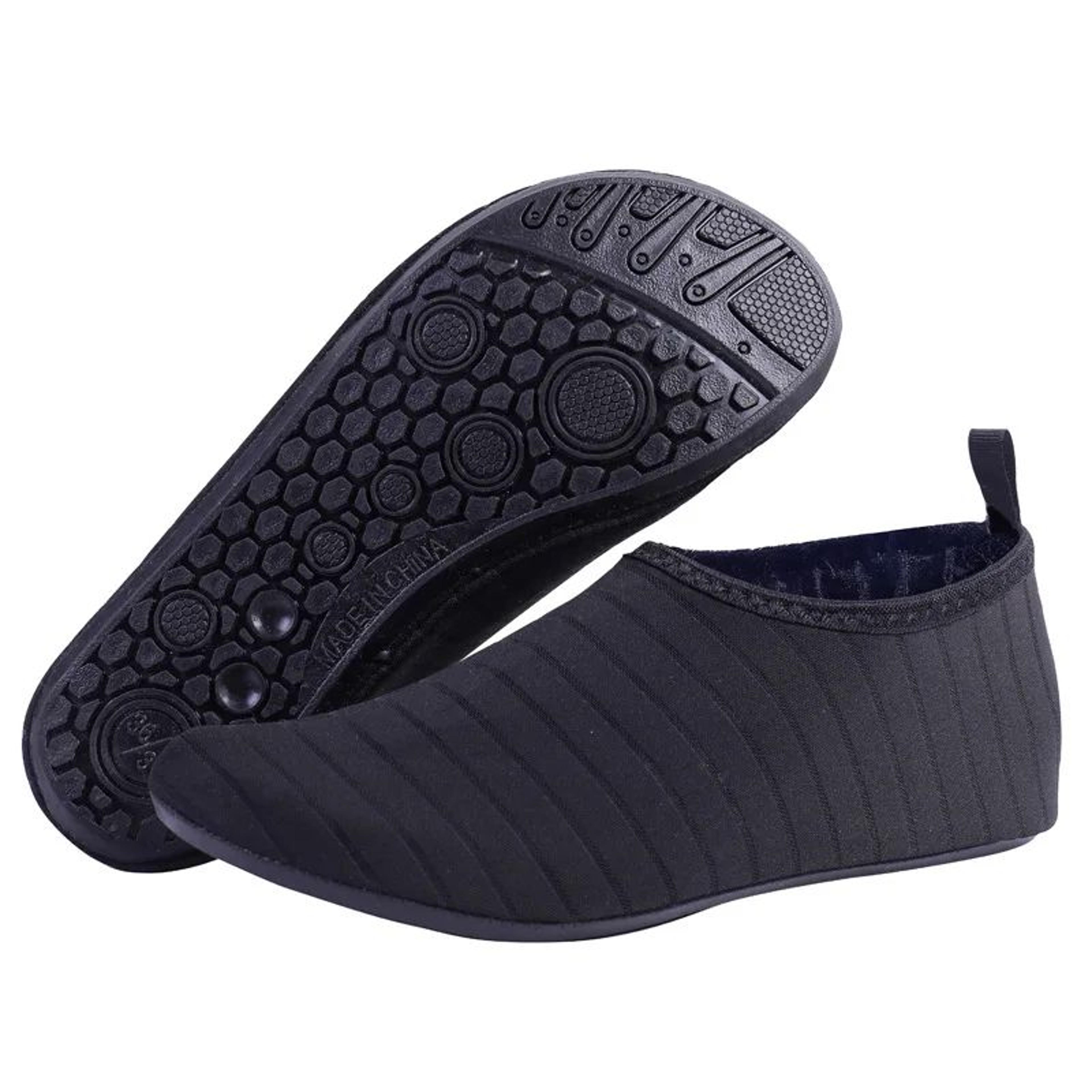 1 Pair Water Shoes  Barefoot Swim Socks With AntiSlip Sole QuickDry Beach Shoes For Men  Women 6