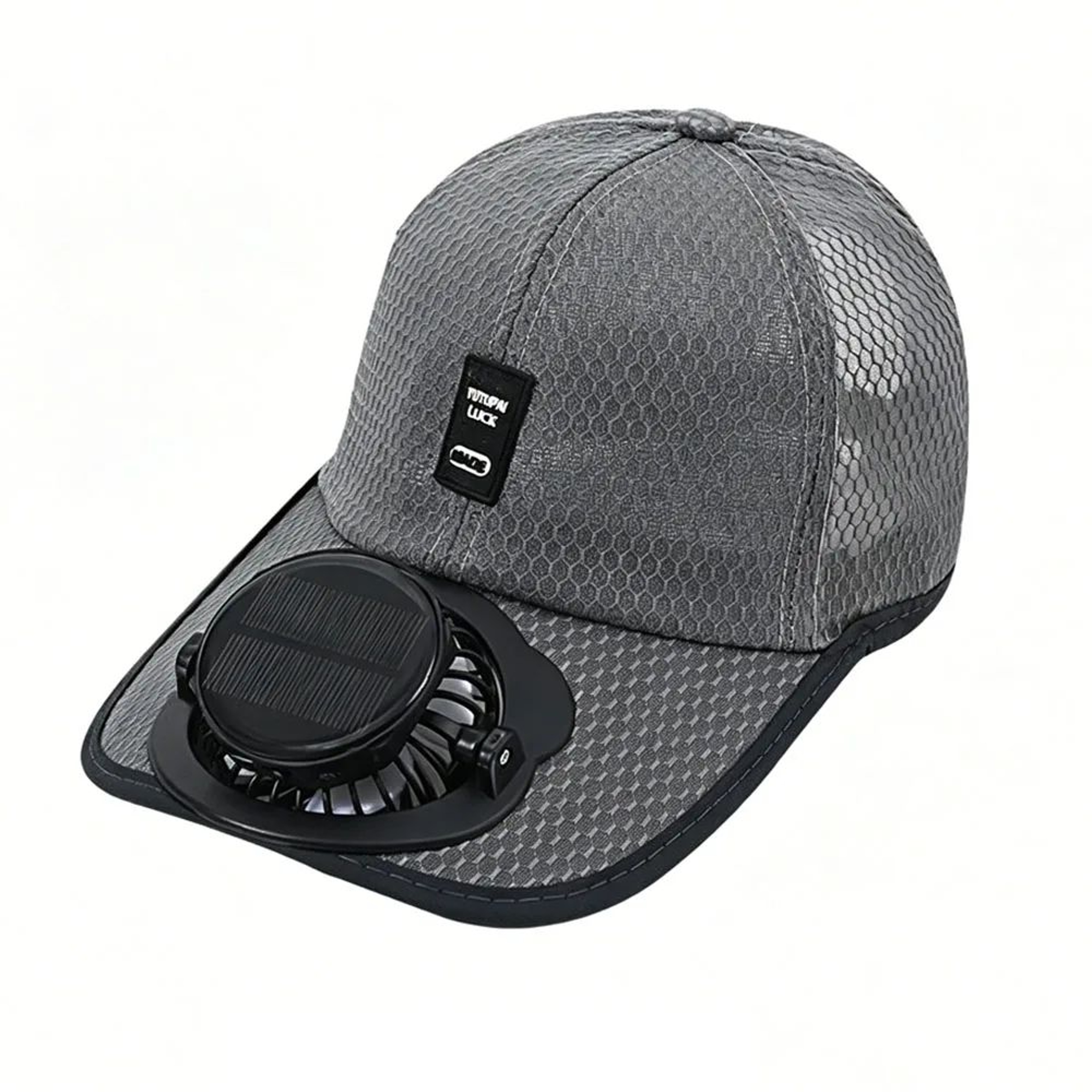 Breathable Solar Fan Sun Hat  USB Rechargeable Cooling Baseball Cap With UV Sun Protection For Outd 12