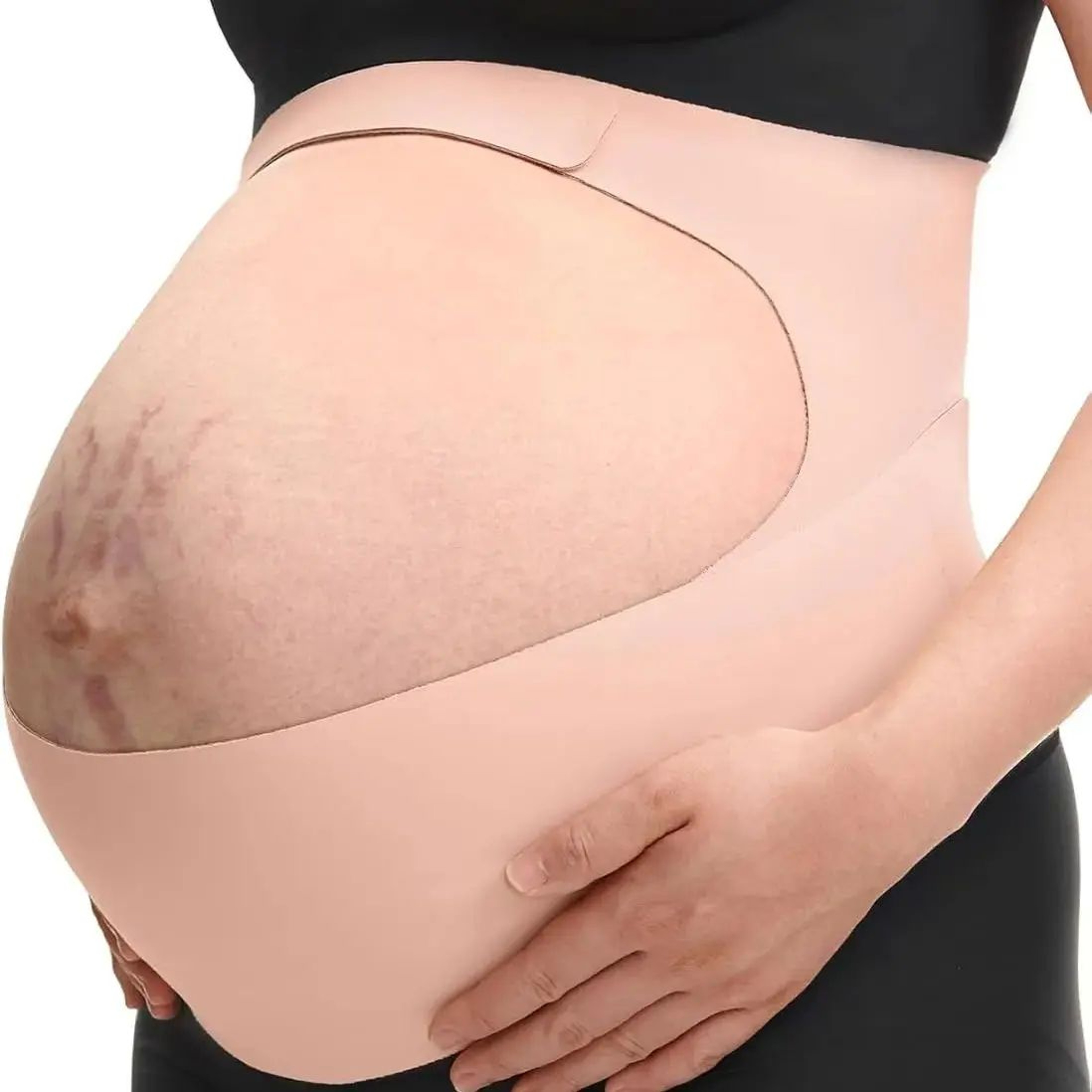 CozySupport Ergonest Pregnancy Belly Band  Invisible Maternity Support Belt For Back Waist  Baby Bu 5