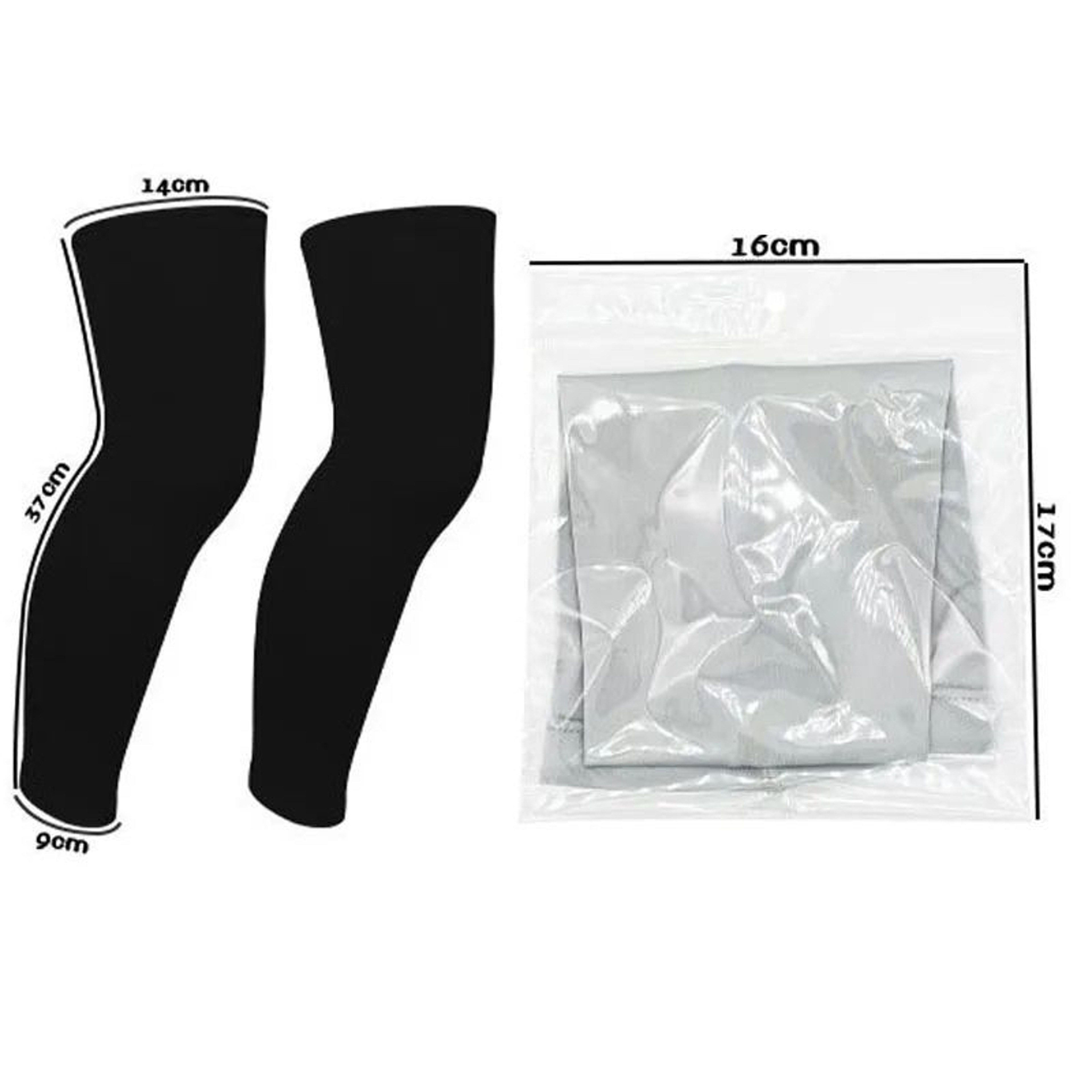 1 Pair Kids Compression Leg Sleeves  UV Protection NonSlip Sports Support For Basketball Running  C