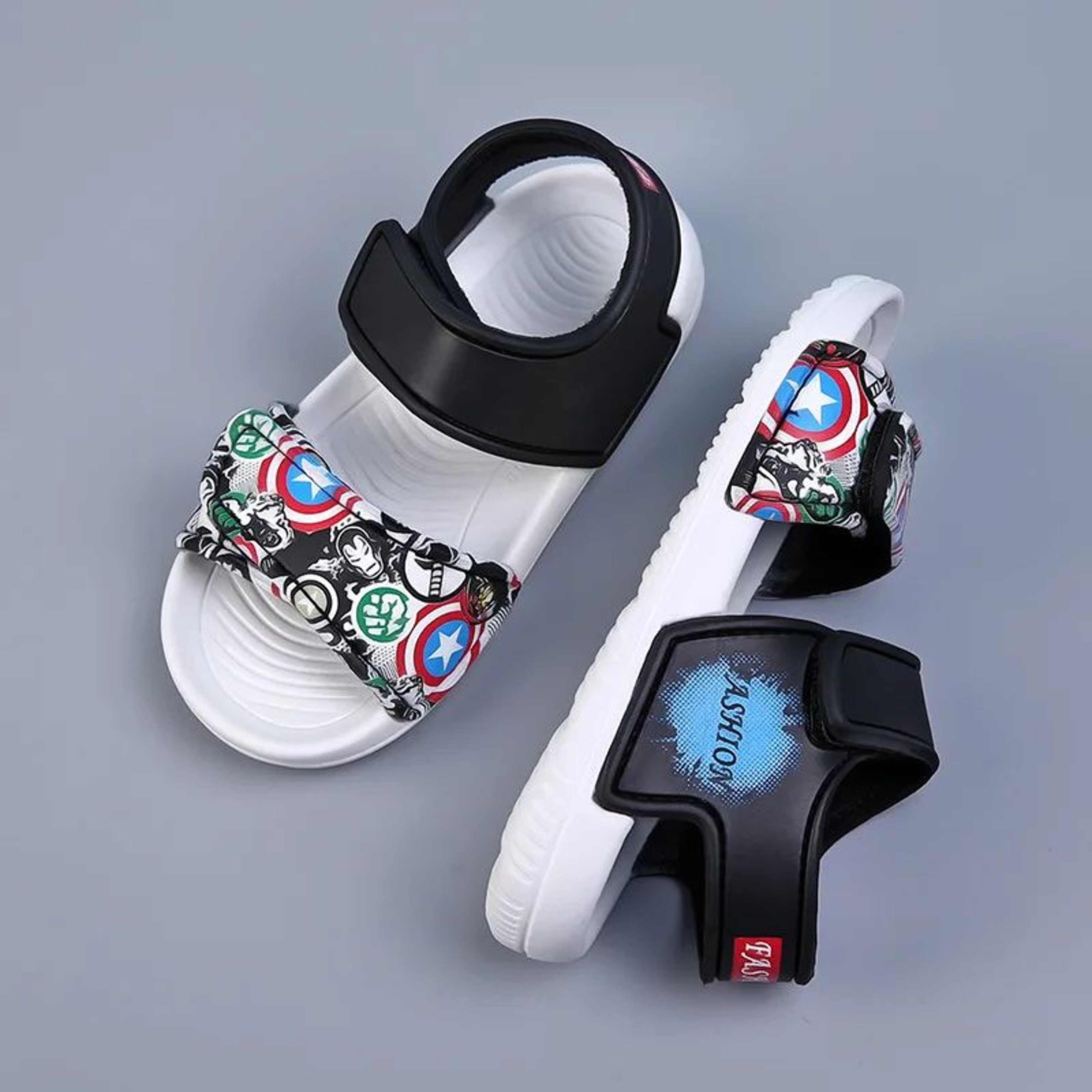 Kids EVA Sports Sandals For Boys  Girls  Lightweight Summer Beach Slippers For Toddlers  Children 5