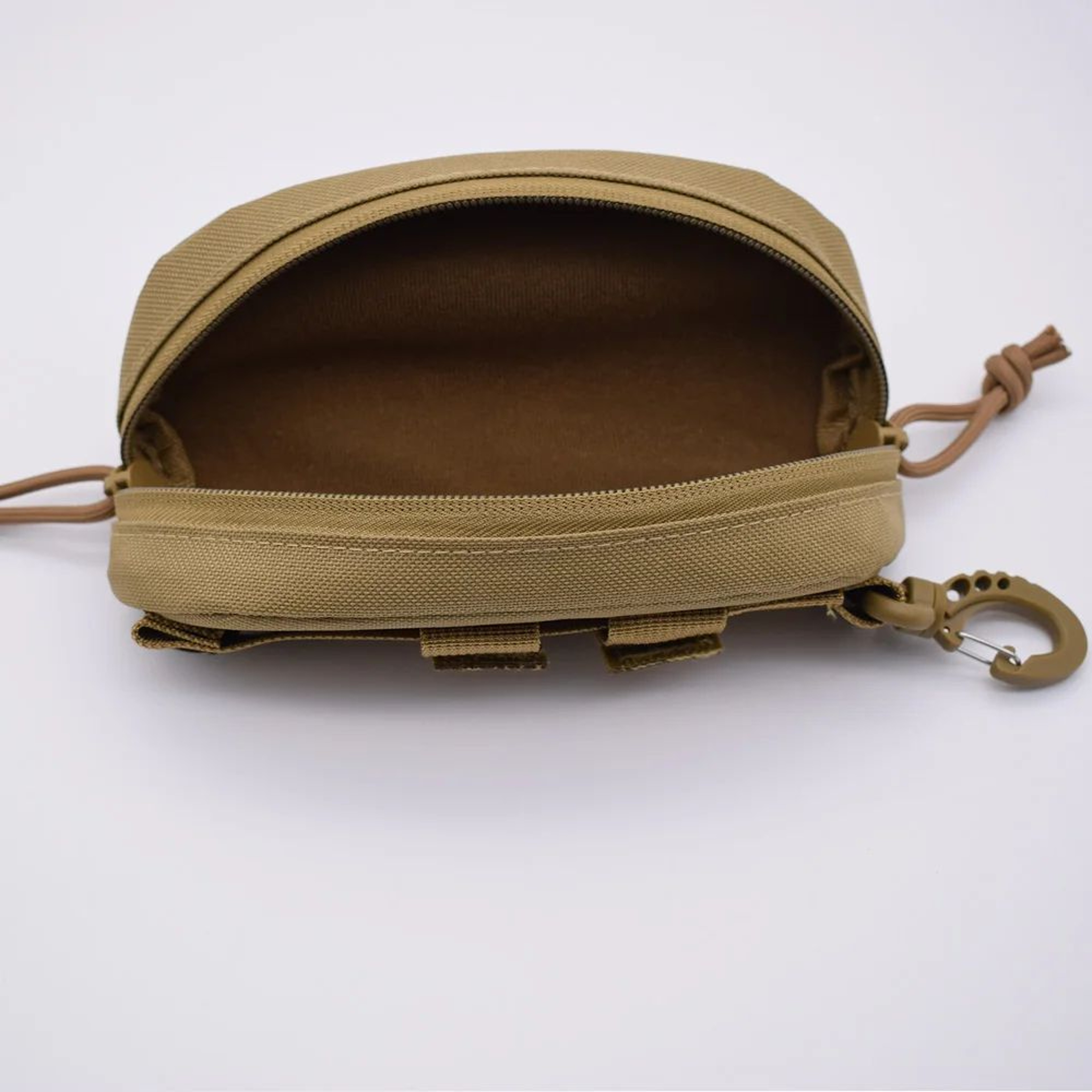 Tactical MOLLE Hard Shell Glasses Pouch  EDC Eyeglasses  Sunglasses Case Utility Waist Bag Organize 1