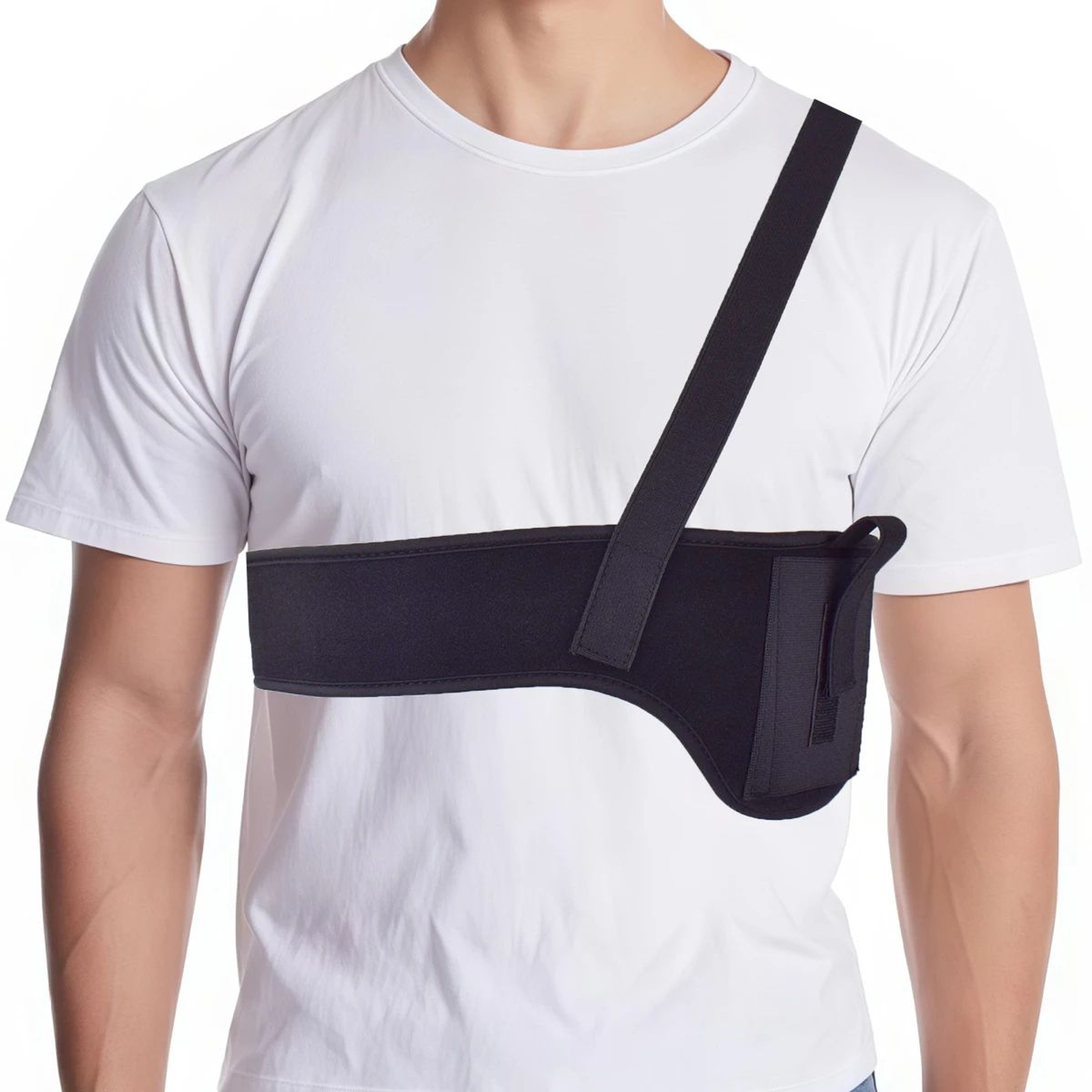 Concealed Underarm Shoulder Holster  Adjustable Neoprene Tactical Chest Harness For Outdoor  Everyd 6