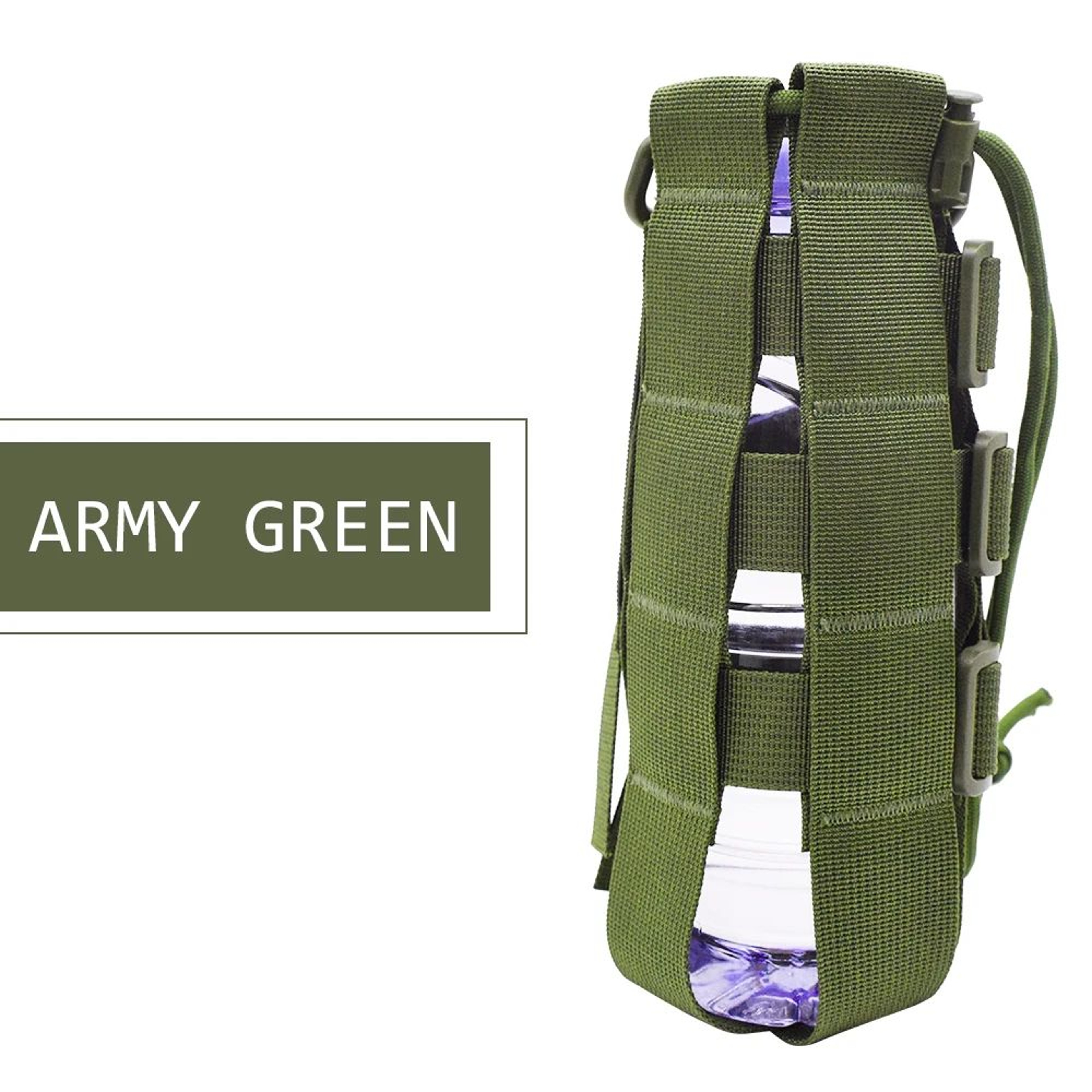 15 L Molle Water Bottle Pouch Bag  Portable Tactical Kettle Carrier For Hiking Camping  Outdoor Tra 9