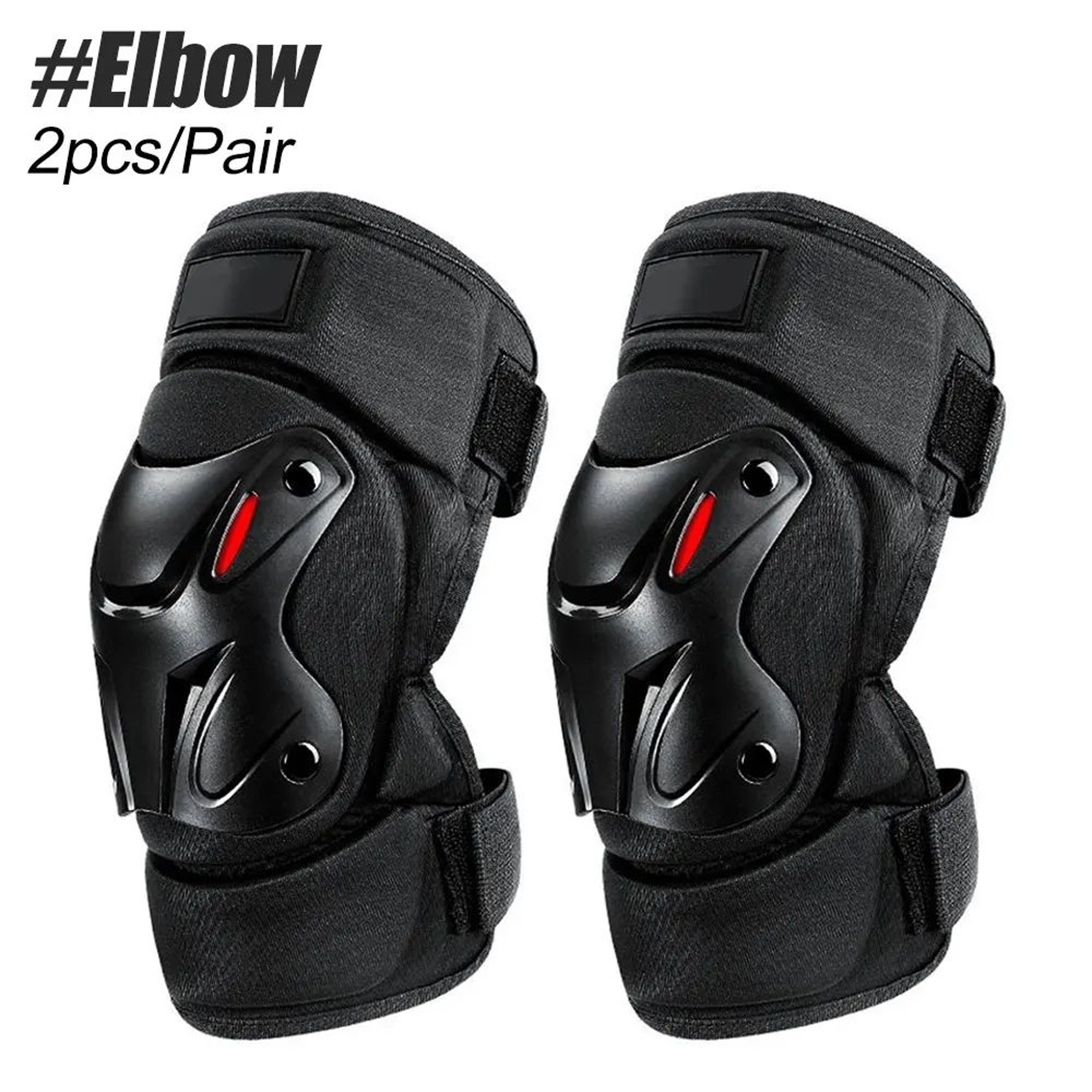 1 Pair Knee  Elbow Protection Pads  Shock Absorption Safety Braces For Motorcycle Cycling  Outdoor  5