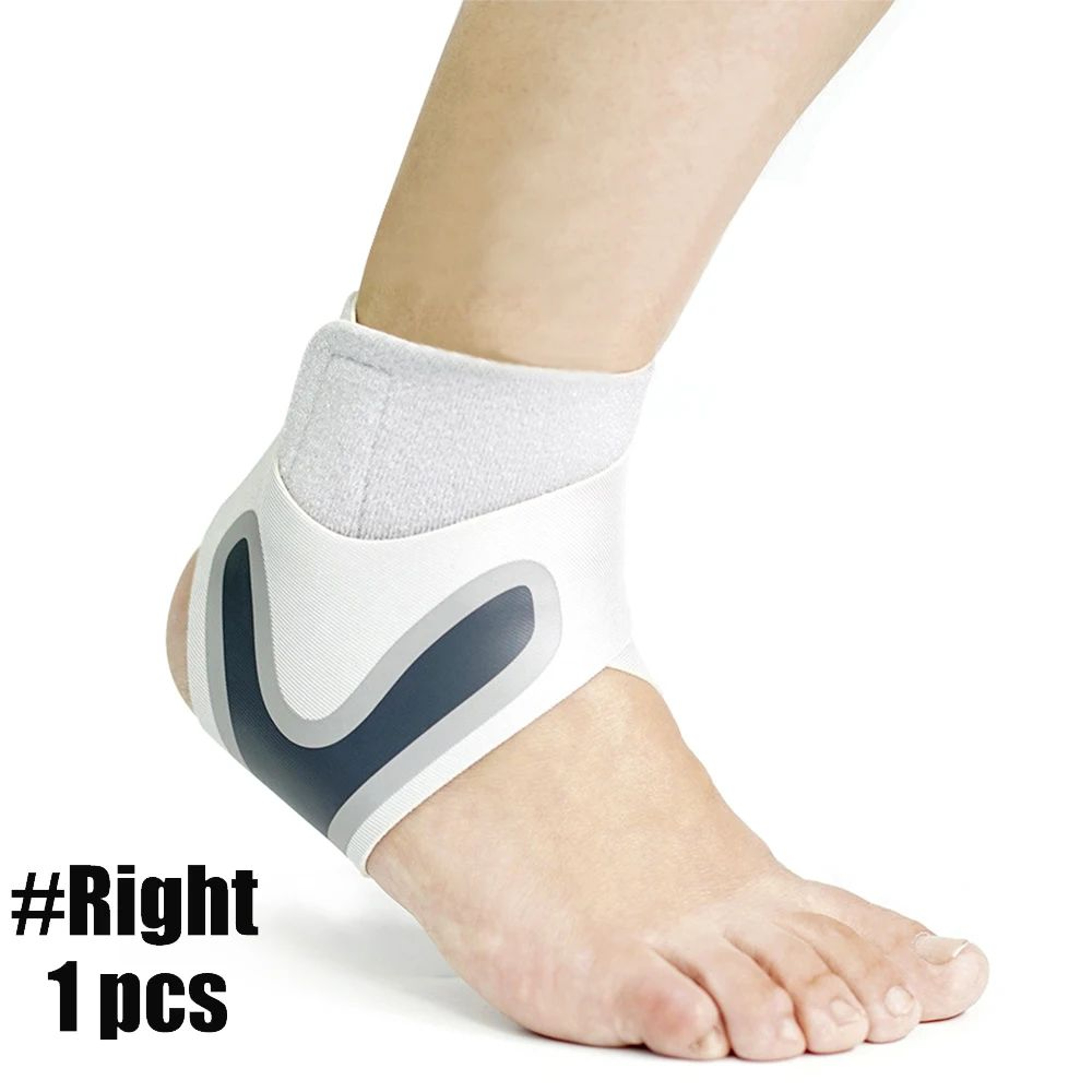 1pc Adjustable Sport Ankle Stabilizer Brace  Compression Ankle Support For Running Basketball  Spra 17