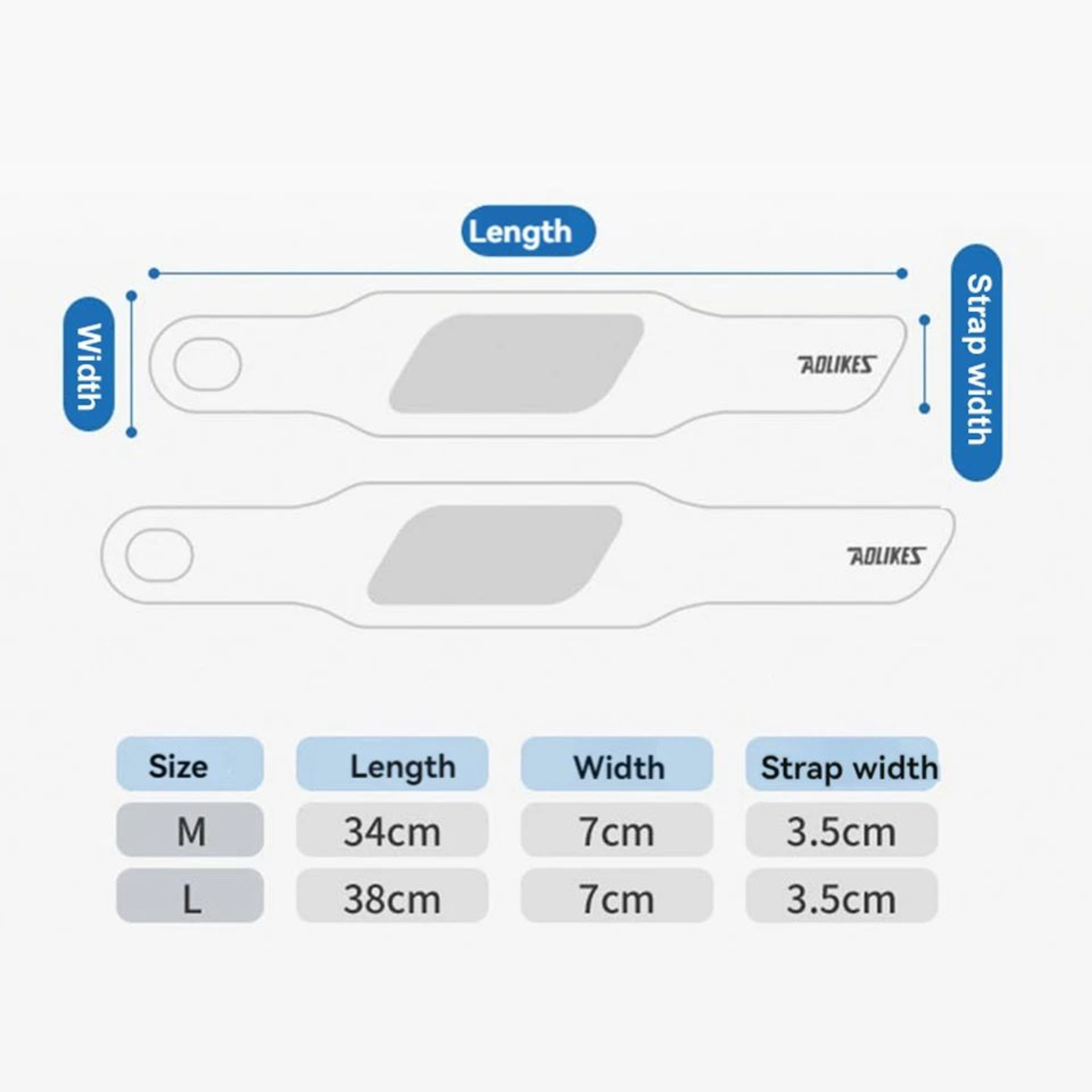 AOLIKES Ultra Thin Wrist Brace Wrap  Adjustable Wrist Support For Basketball Tennis Badminton  Fitn 5