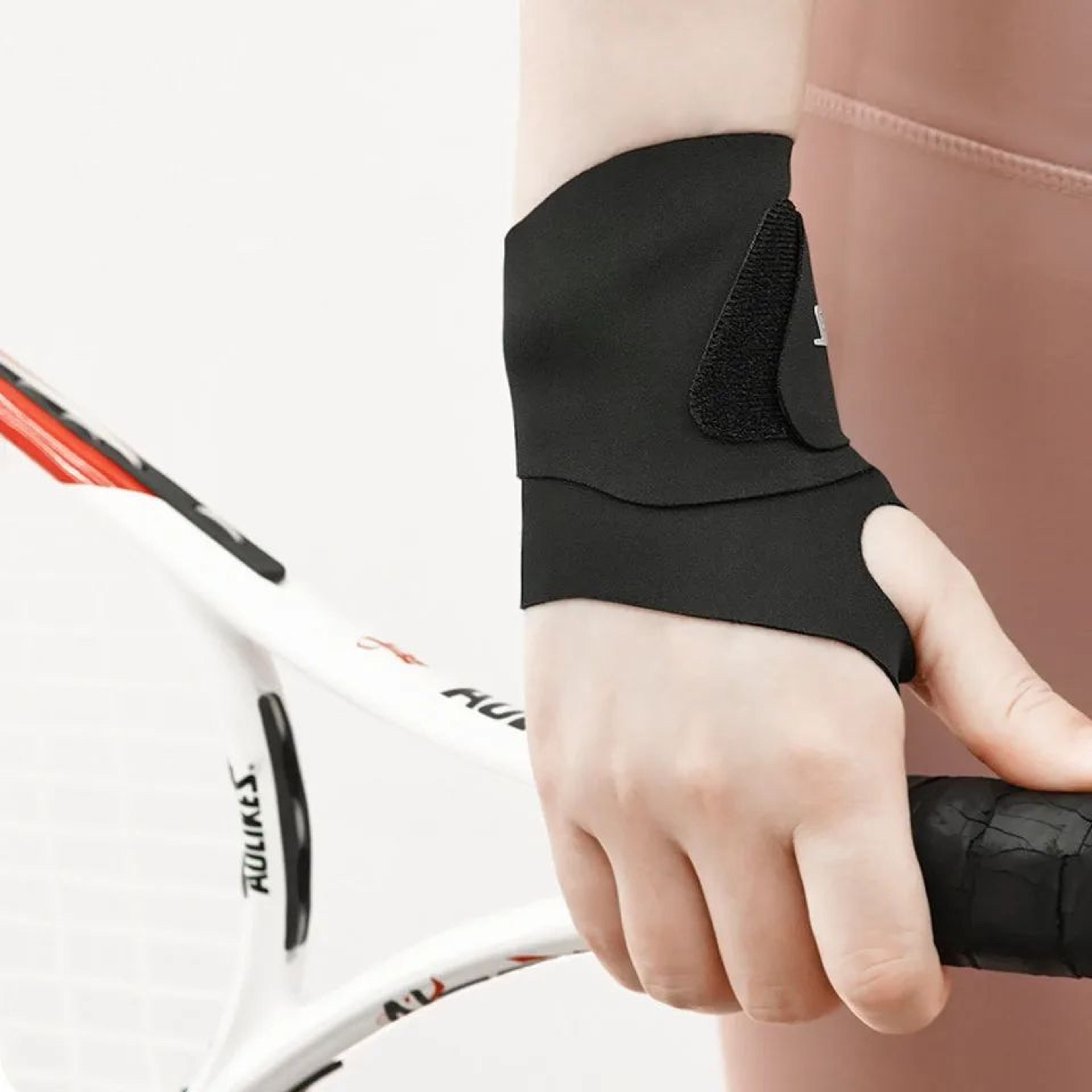 AOLIKES Ultra Thin Wrist Brace Wrap  Adjustable Wrist Support For Basketball Tennis Badminton  Fitn 3