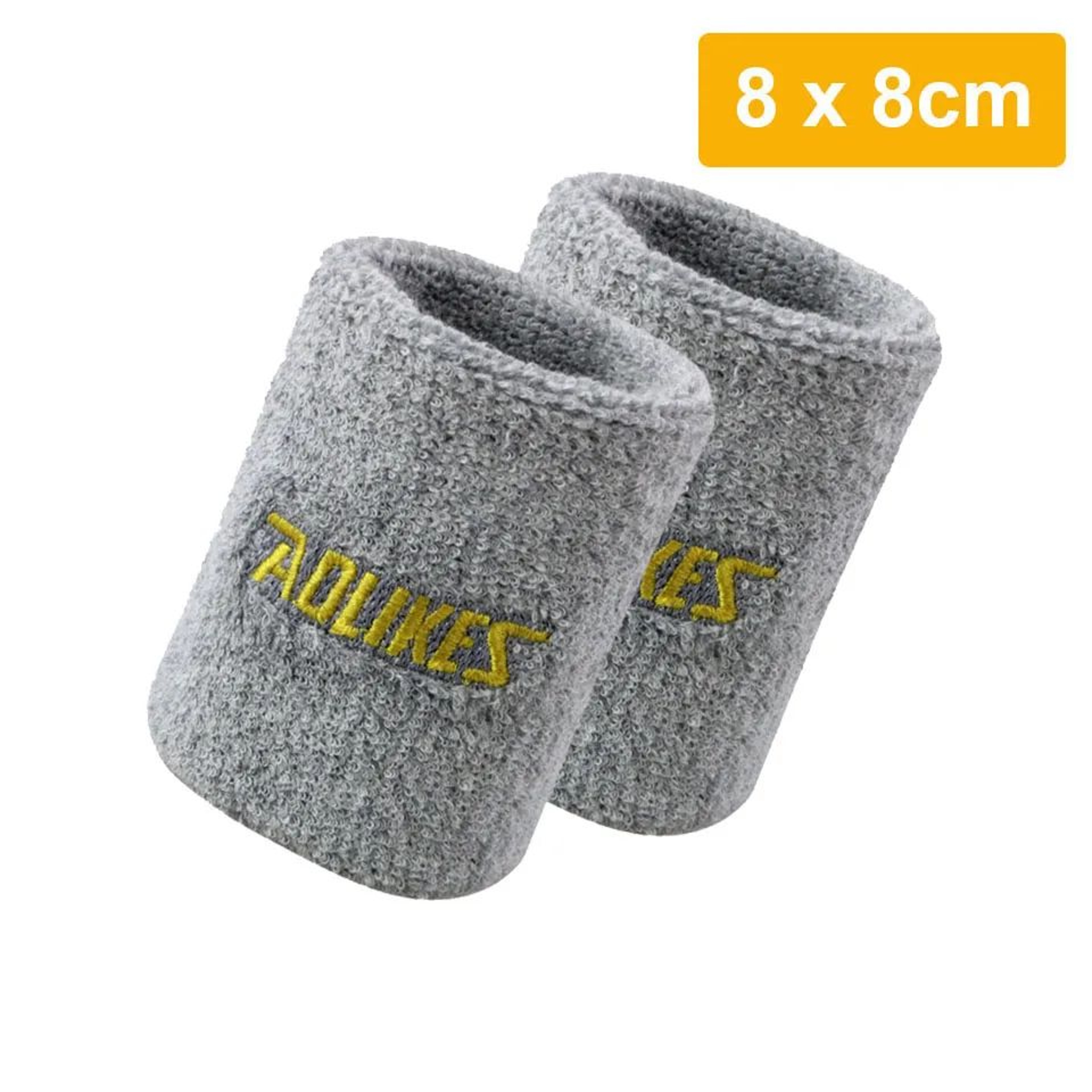 1 Pair Sports Wrist Sweatbands  Moisture Wicking Cotton Wristbands For Tennis Basketball Running  G 6