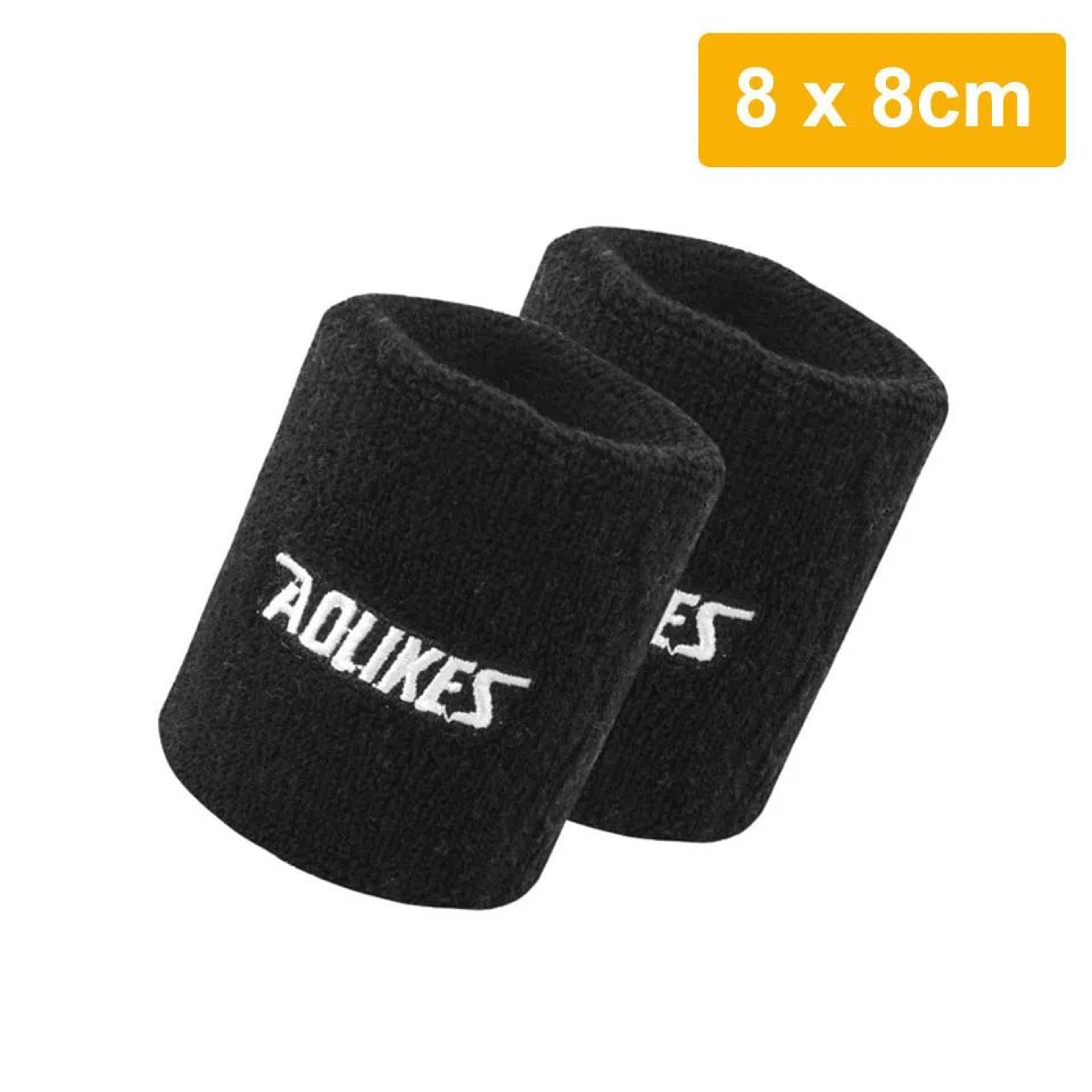 1 Pair Sports Wrist Sweatbands  Moisture Wicking Cotton Wristbands For Tennis Basketball Running  G 15