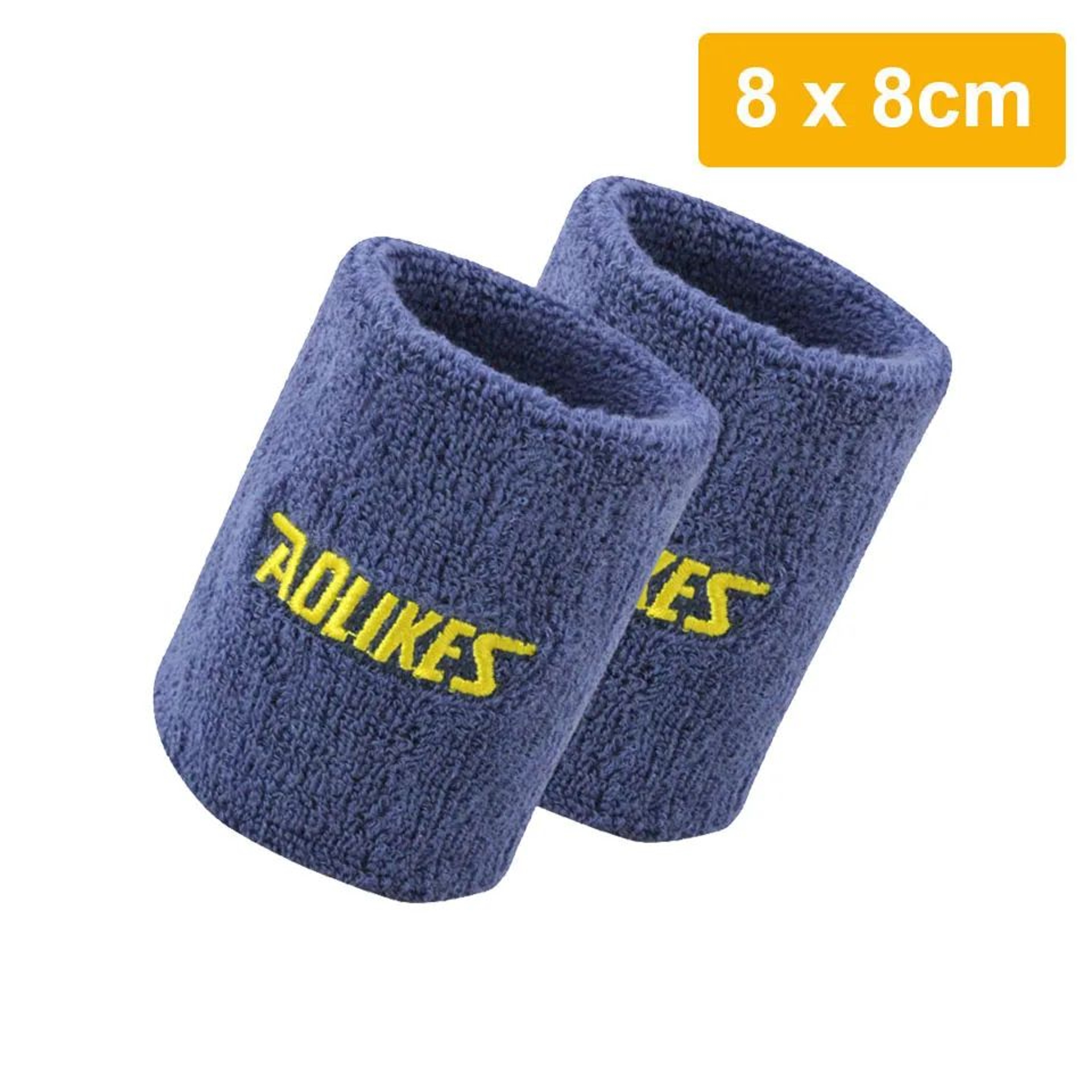 1 Pair Sports Wrist Sweatbands  Moisture Wicking Cotton Wristbands For Tennis Basketball Running  G 16