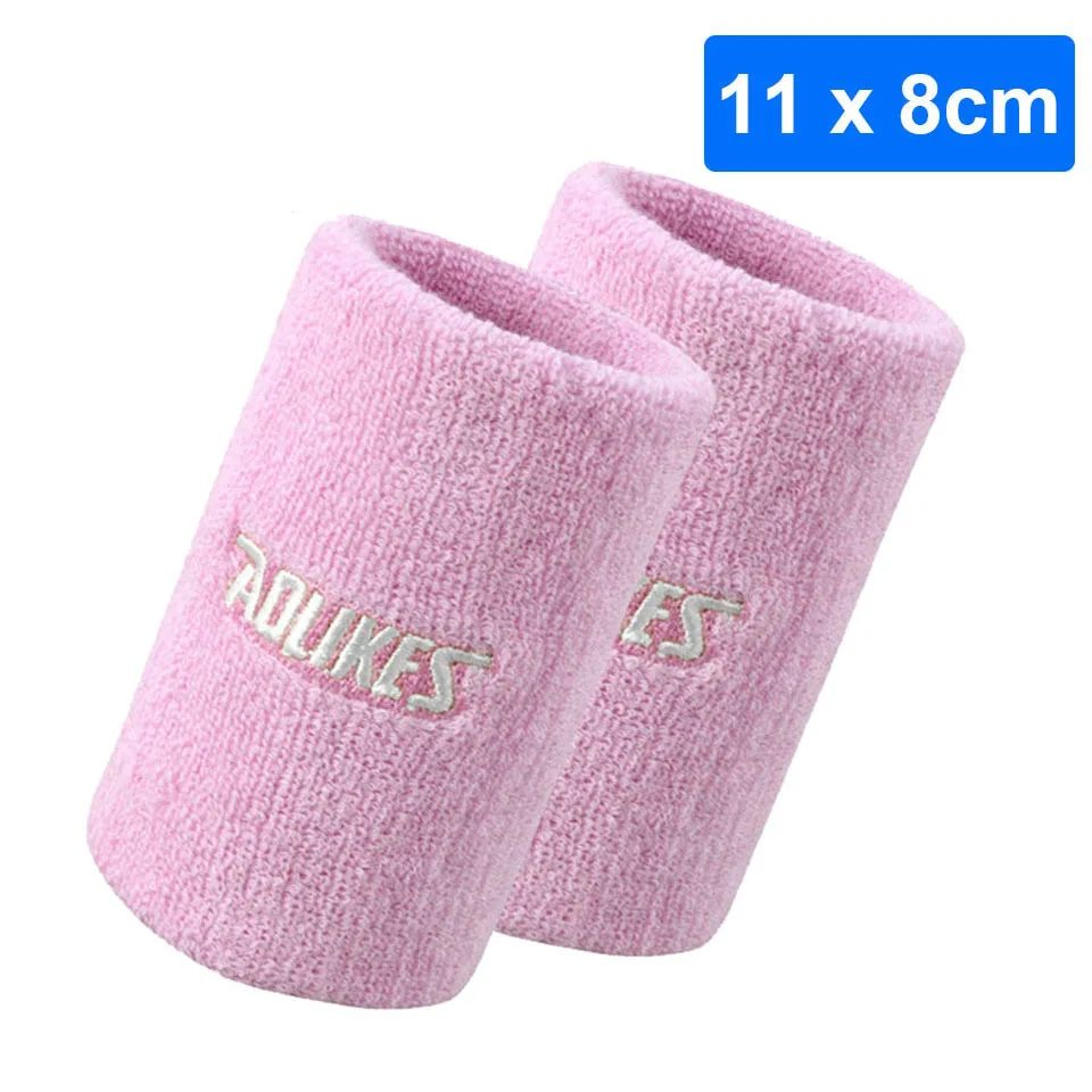 1 Pair Sports Wrist Sweatbands  Moisture Wicking Cotton Wristbands For Tennis Basketball Running  G 24