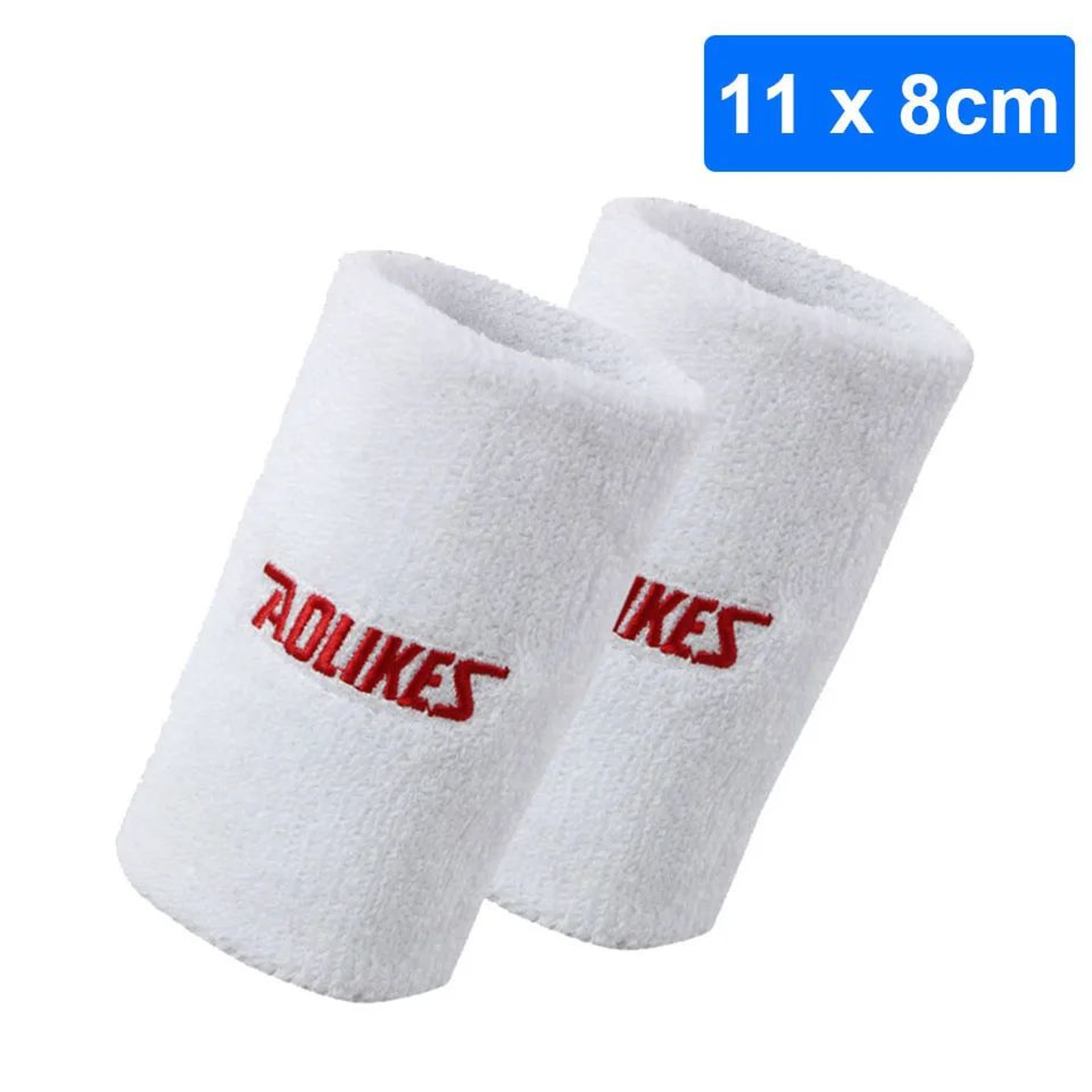 1 Pair Sports Wrist Sweatbands  Moisture Wicking Cotton Wristbands For Tennis Basketball Running  G 28