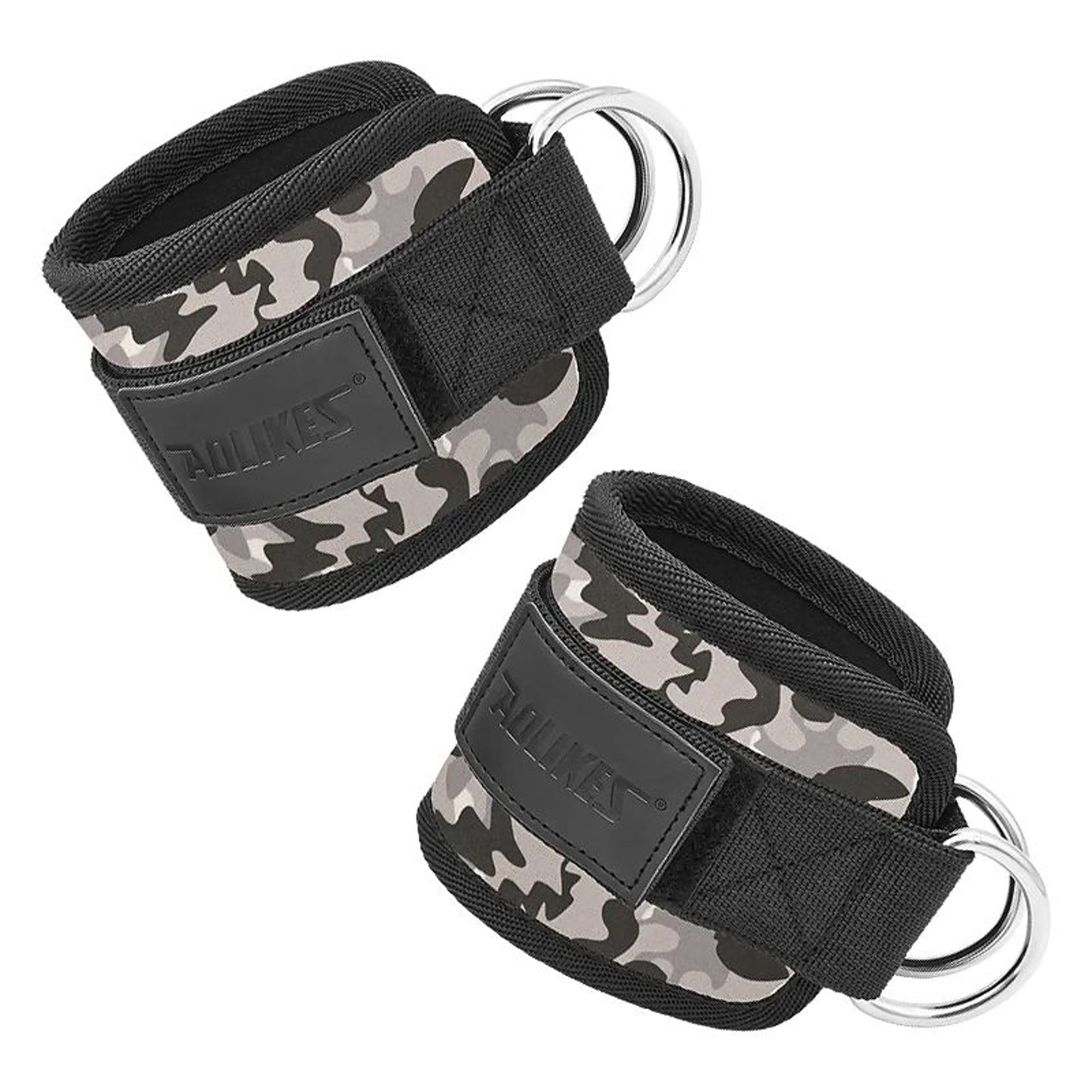 Adjustable Cable Ankle Straps Double DRing  Gym Ankle Cuffs For Glute Leg  Strength Training 9