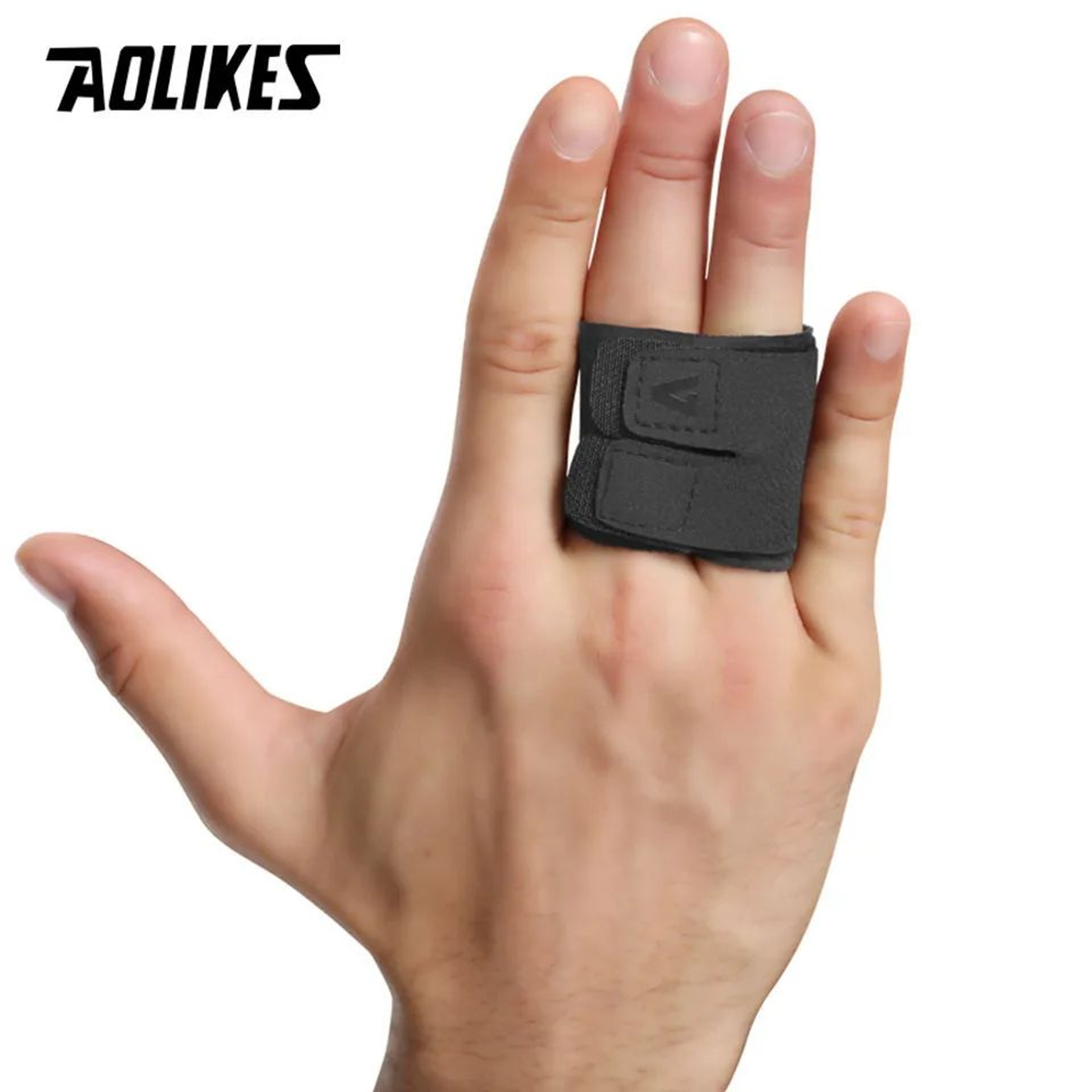 1pc Sports Finger Support Splint  Adjustable Finger Brace For Volleyball Basketball Trigger Finger