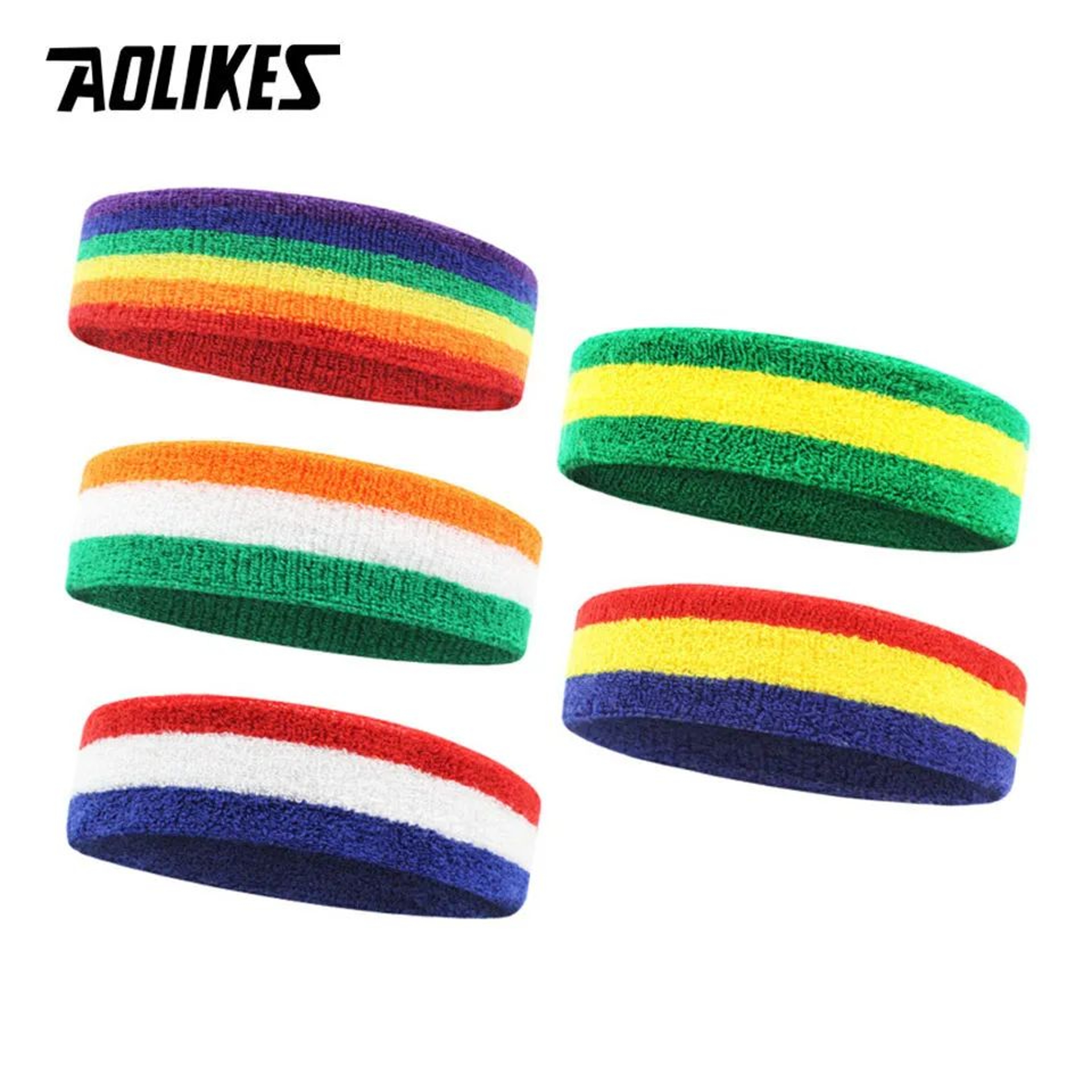 Cotton Athletic Headband  Sweatband For Men  Women Sports Headband For Basketball Tennis Volleyball 2