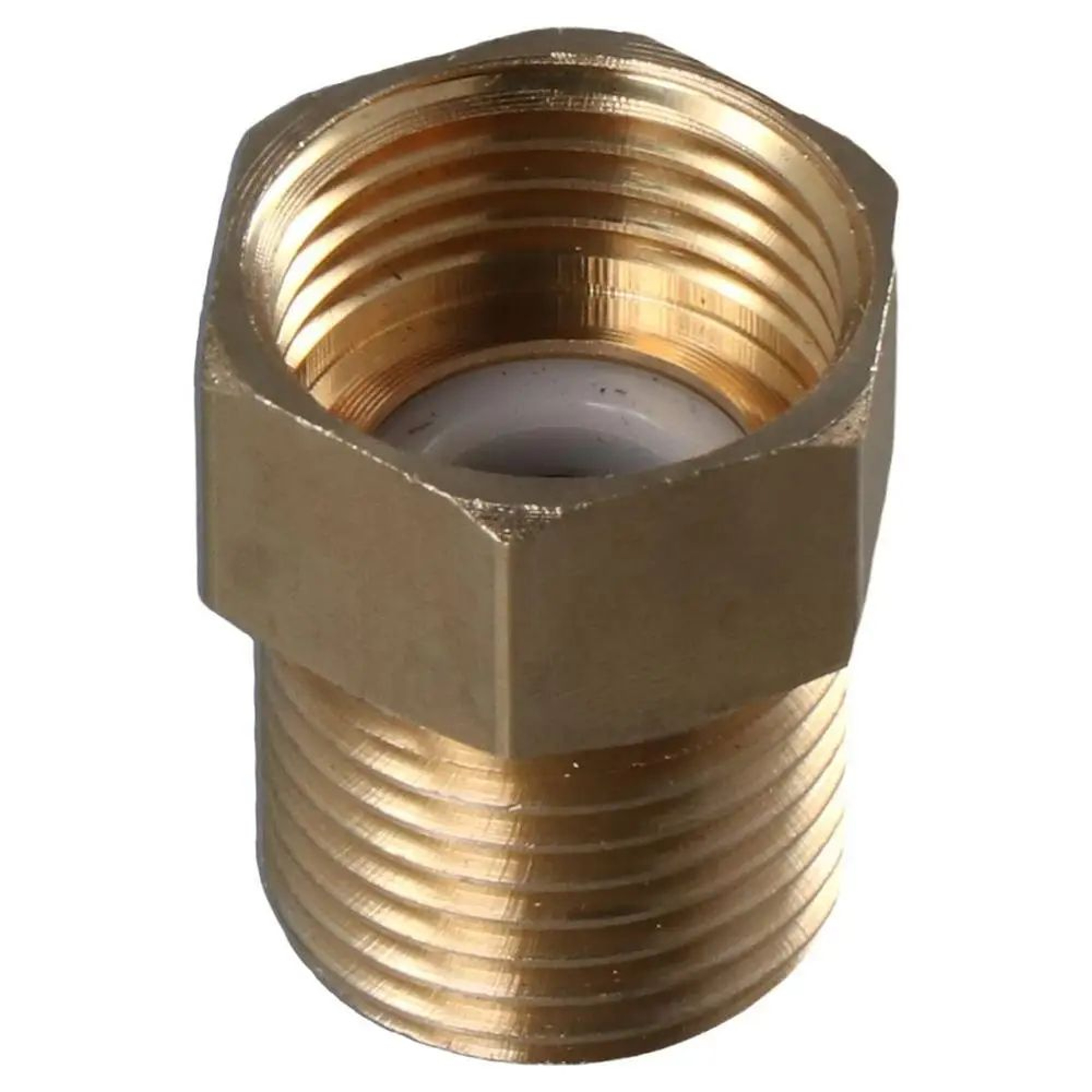 12in Brass NonReturn Check Valve  OneWay Female To Male Thread For Water Oil  Gas Flow Control 1