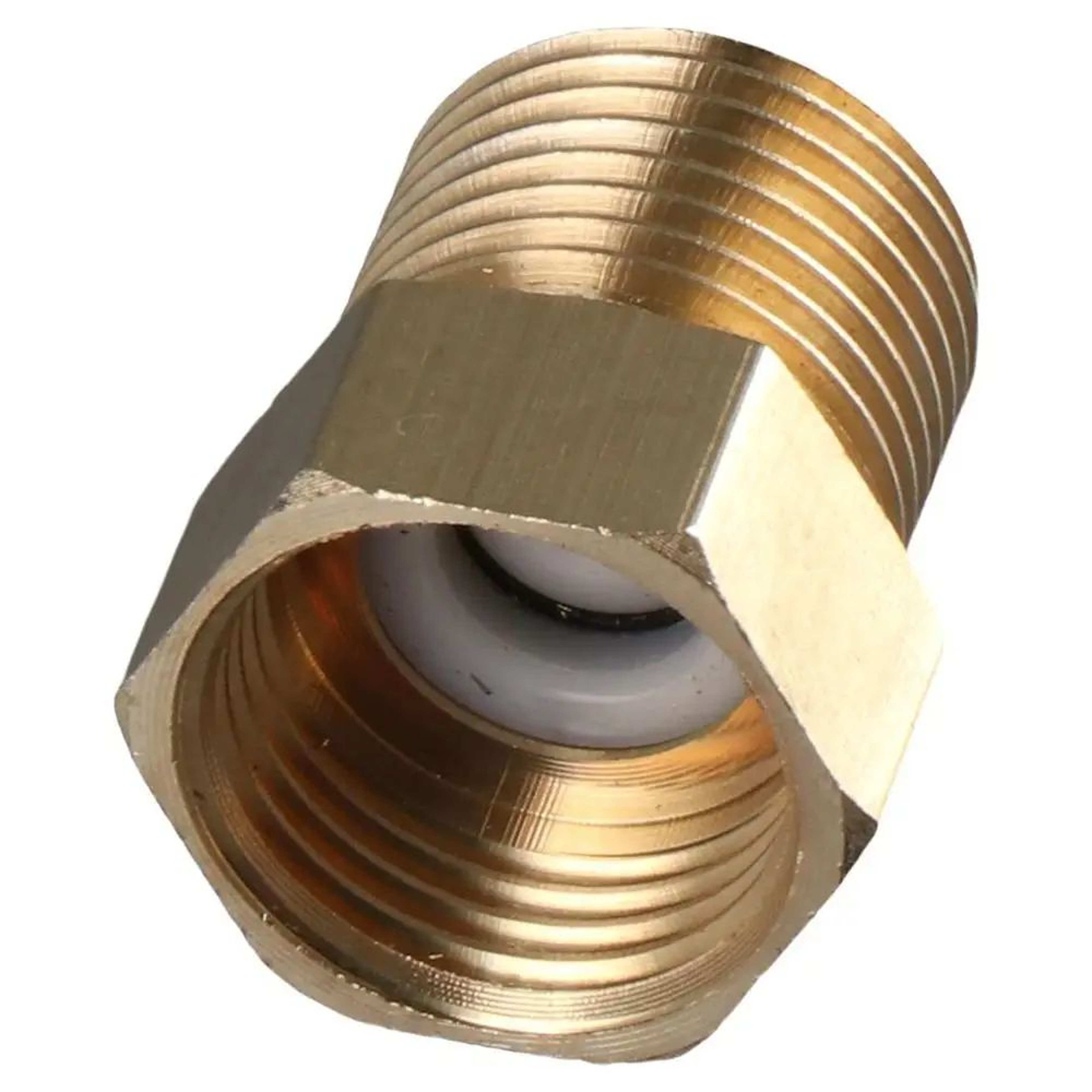 12in Brass NonReturn Check Valve  OneWay Female To Male Thread For Water Oil  Gas Flow Control 4