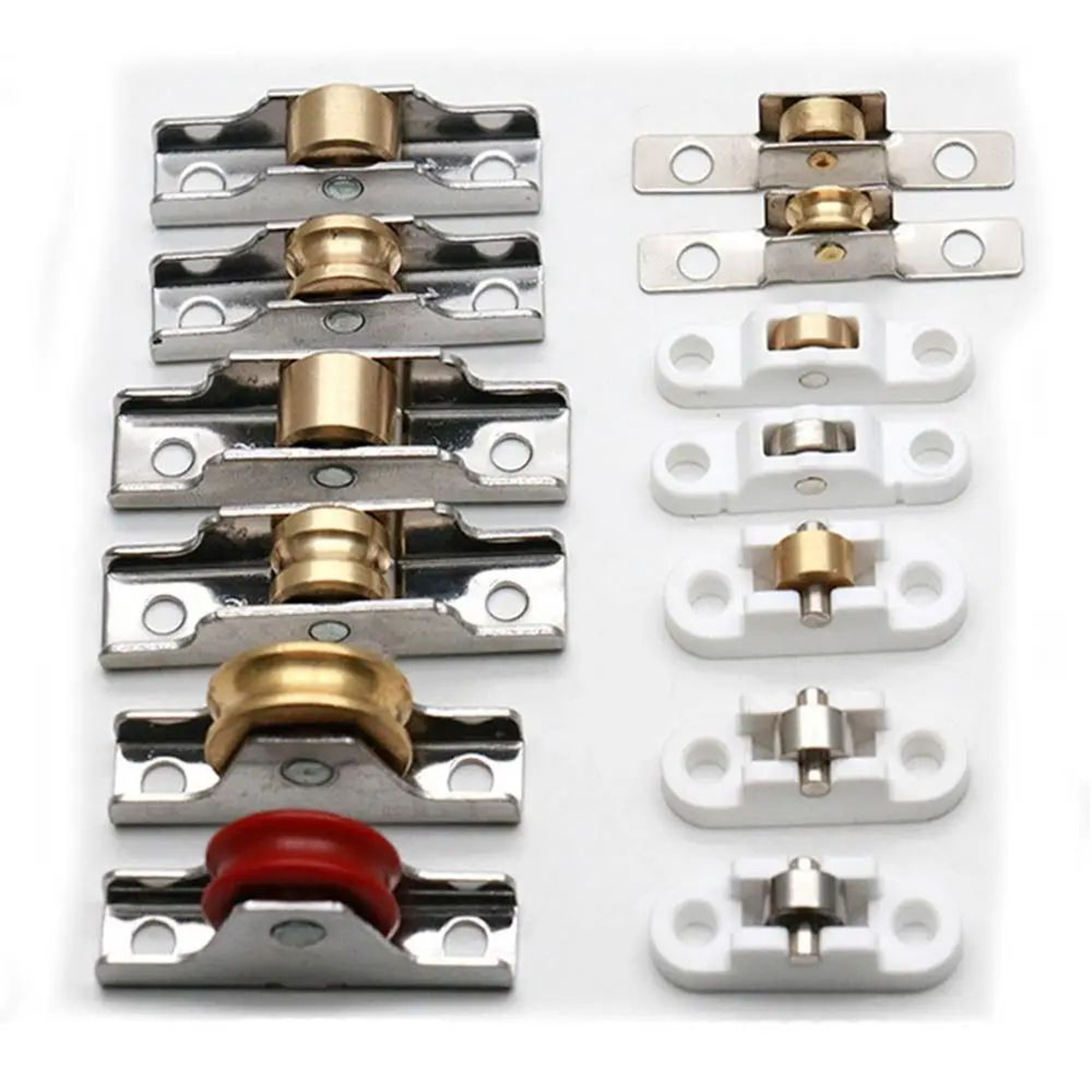 Stainless Steel Sliding Door Roller Pulley  Replacement Window Wheel Hardware For Glass Doors Drawe 3
