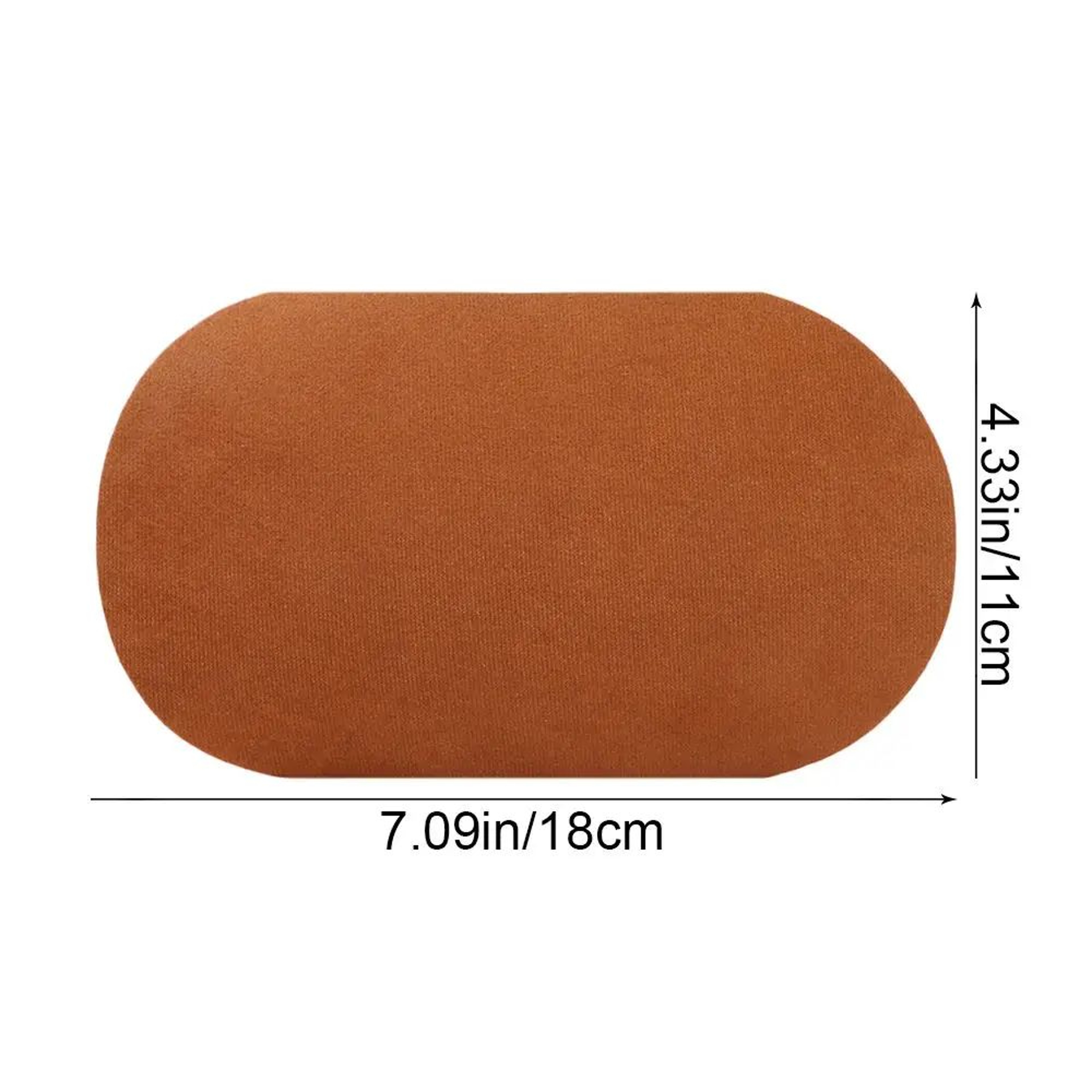 2pcs Imitation Buckskin Patches  IronOn  SewOn Elbow Knee Repair Patches For Clothes Jeans Jackets  5