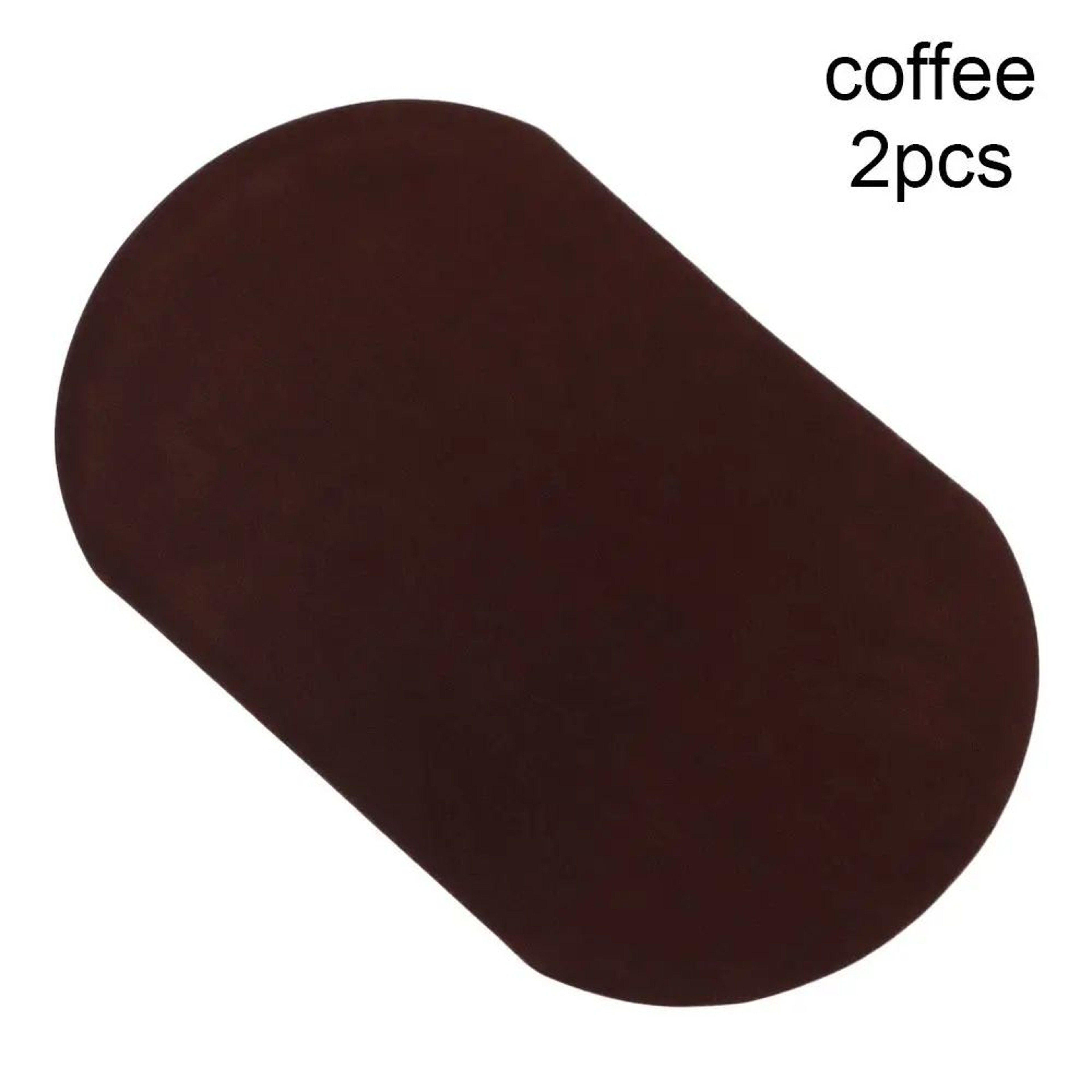 2pcs Imitation Buckskin Patches  IronOn  SewOn Elbow Knee Repair Patches For Clothes Jeans Jackets  8