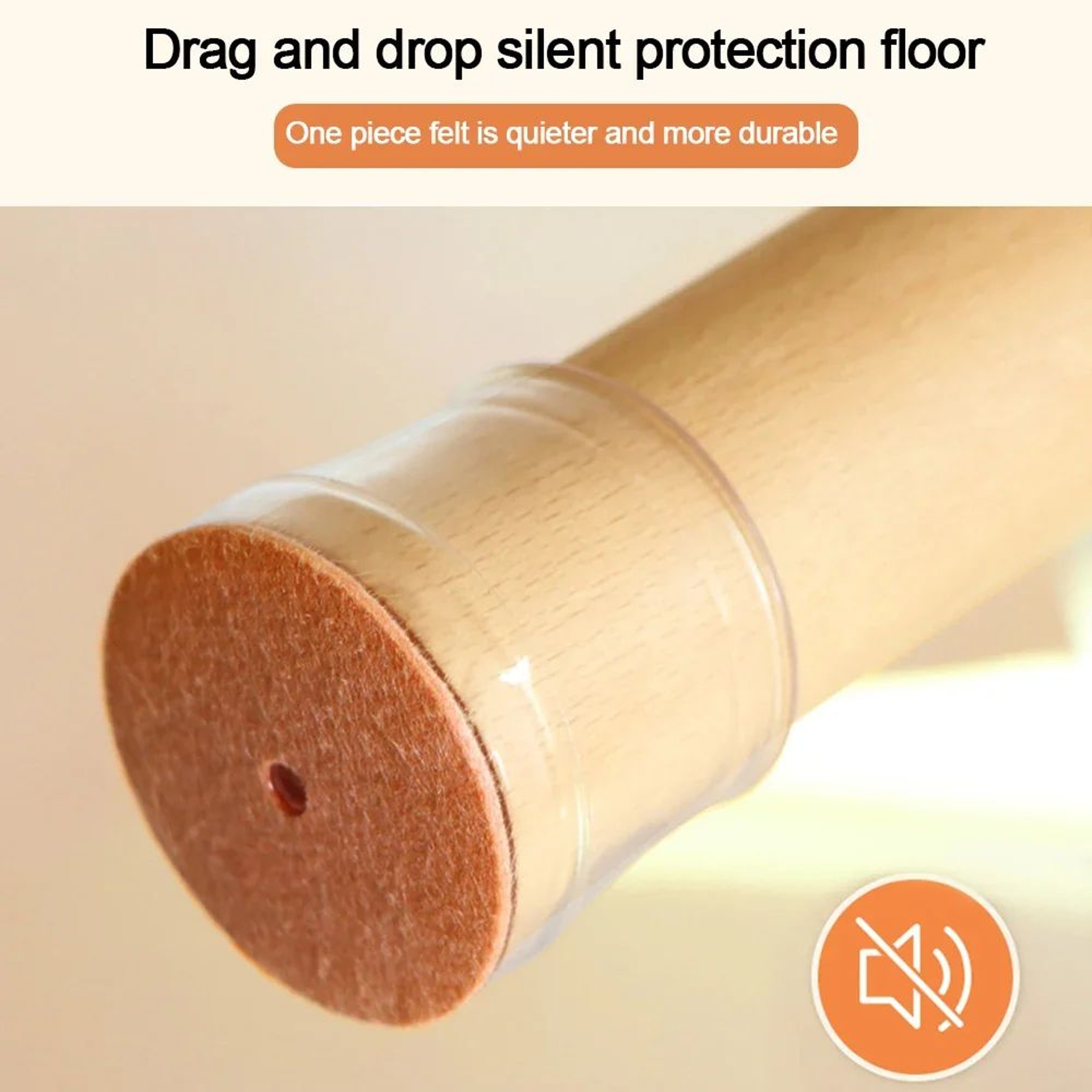 8pcs Silicone Chair Leg Covers  Thickened NonSlip Floor Protectors For Chairs Stools  Furniture Leg 4