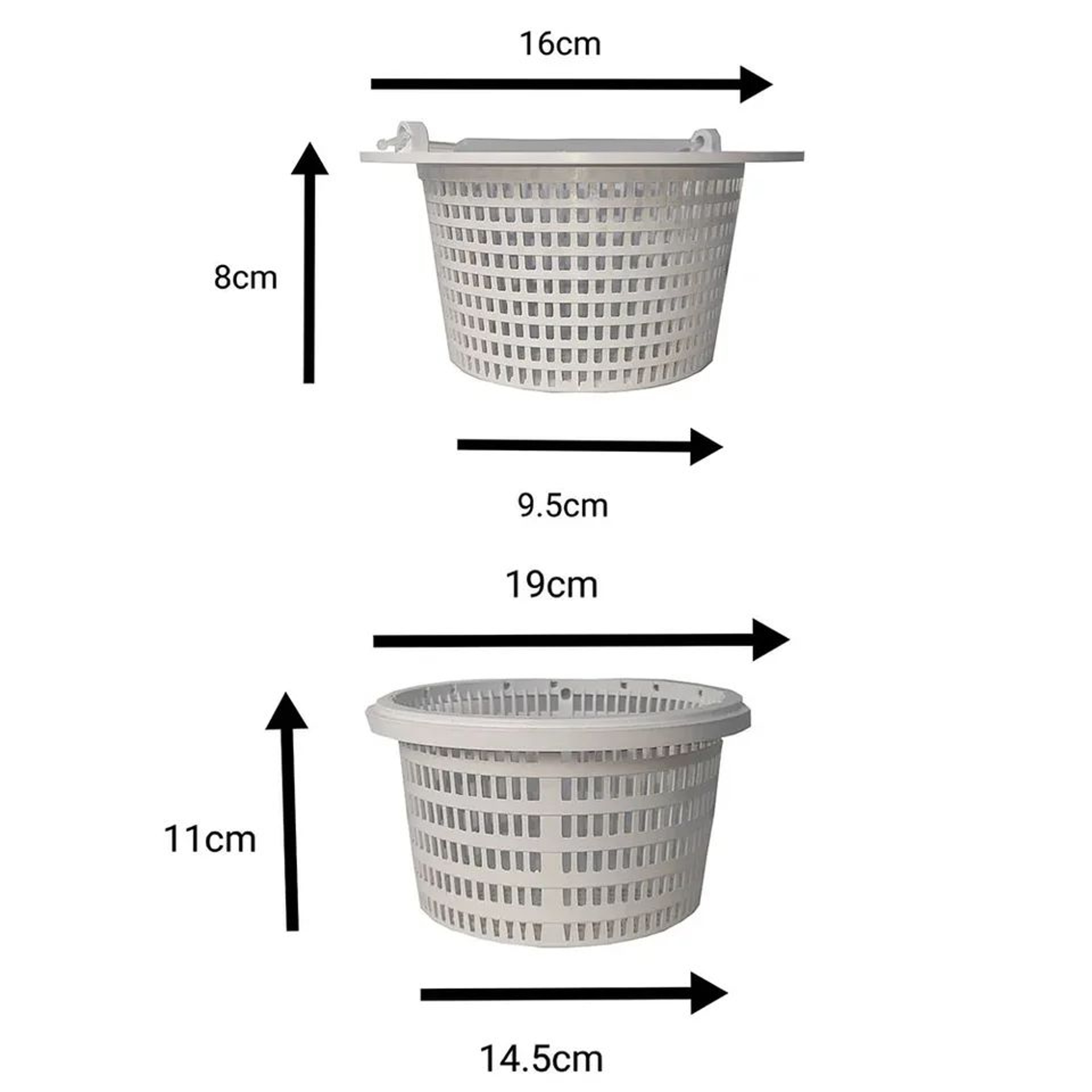 1pc Pool Skimmer Basket  Replacement Filter Basket With Handle For Hayward SPX1091C SP1091LX SP1091 4