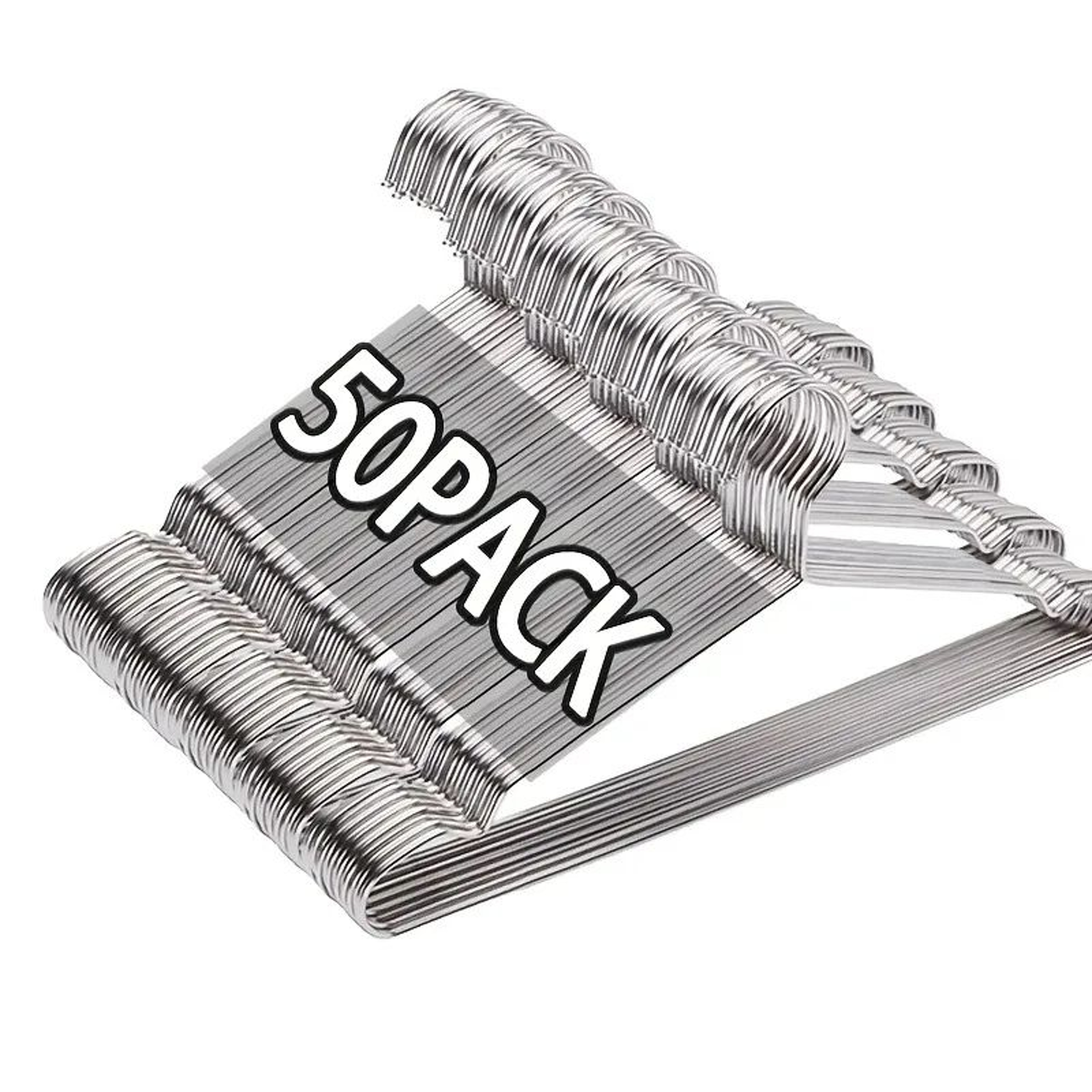 Heavy Duty Stainless Steel Hangers  165 In Ultra Thin Space Saving Polished Metal Clothes Hangers F 7
