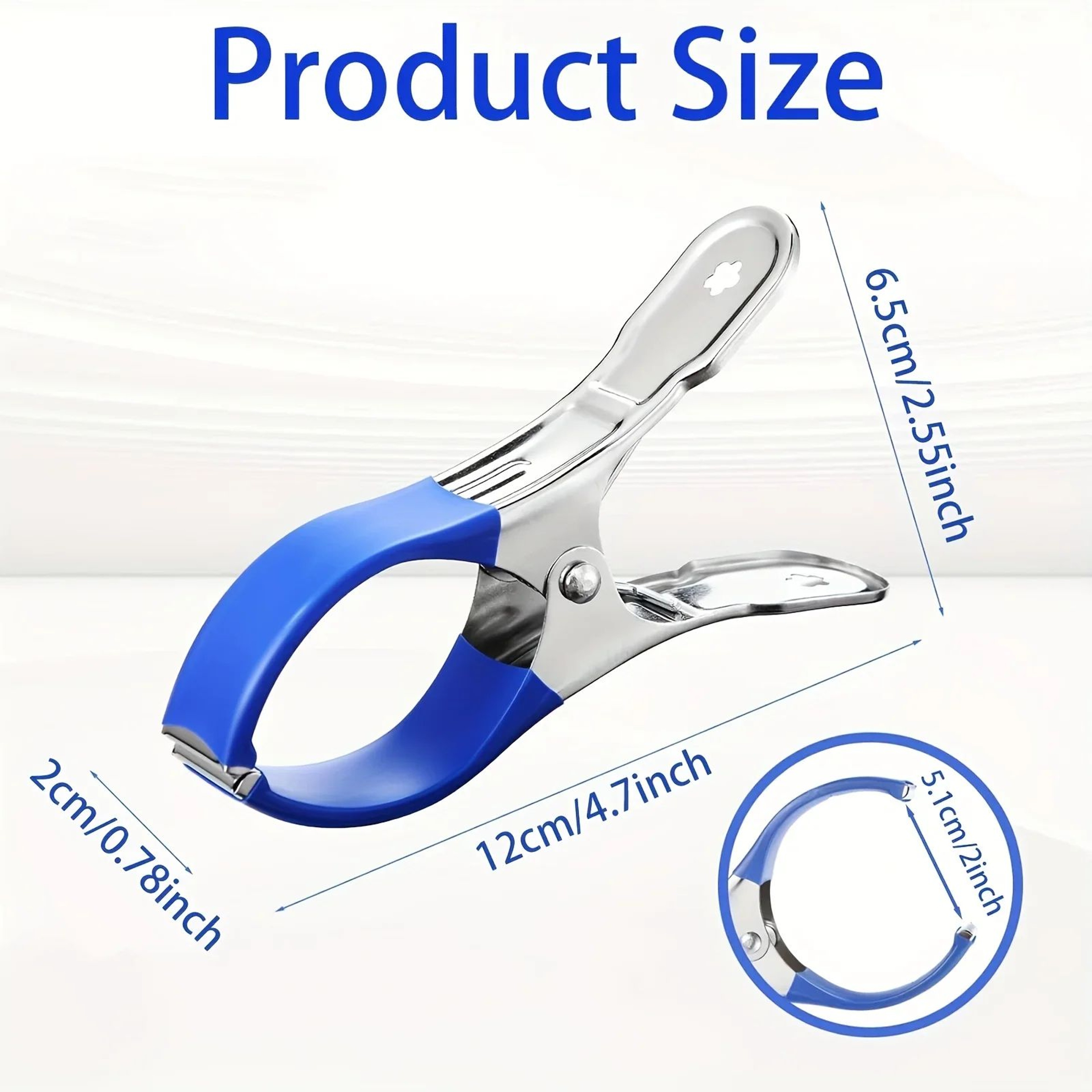 Heavy Duty Pool Cover Clips  Durable Stainless Steel Windproof Spring Clamps With Plastic Handles F 5