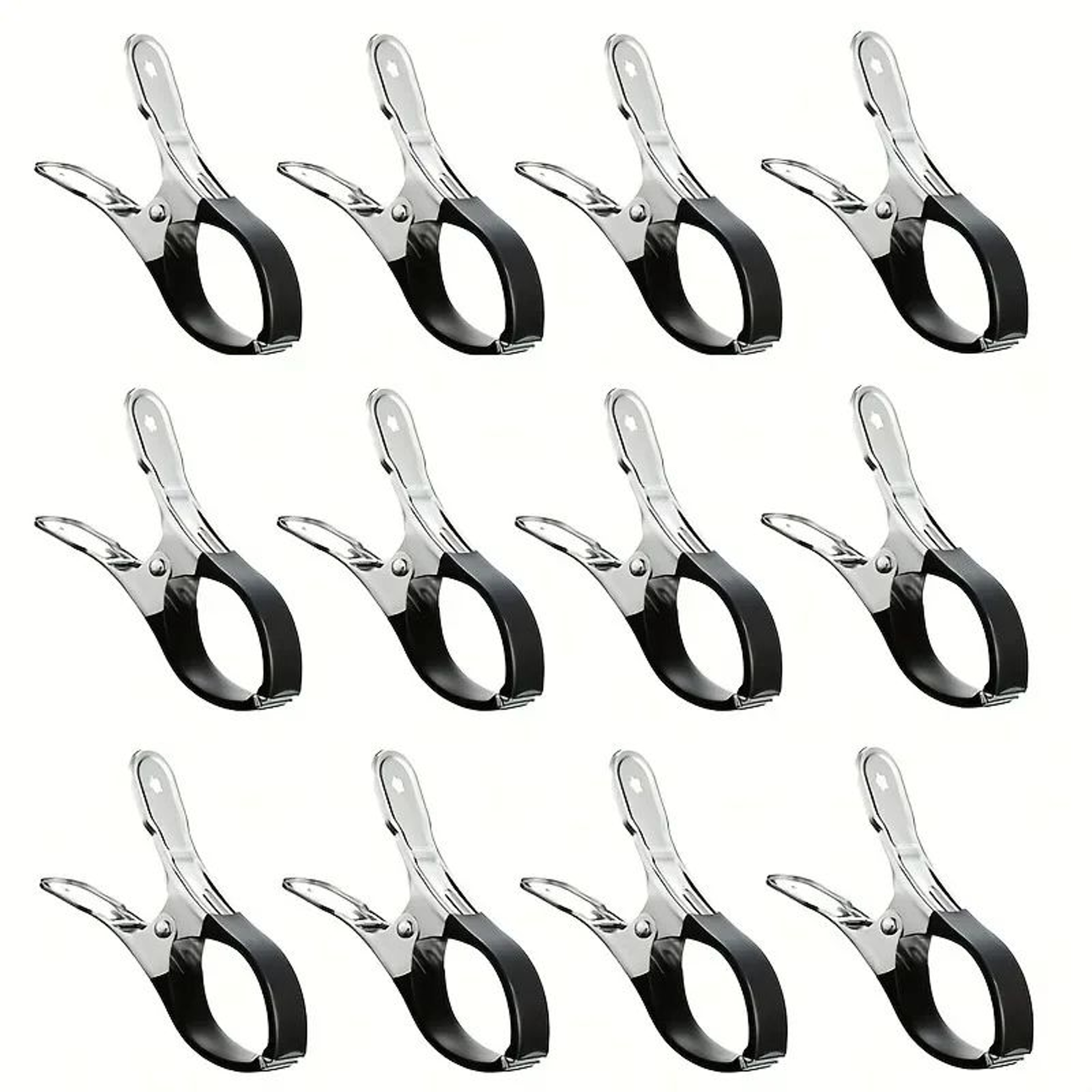 Heavy Duty Pool Cover Clips  Durable Stainless Steel Windproof Spring Clamps With Plastic Handles F 1