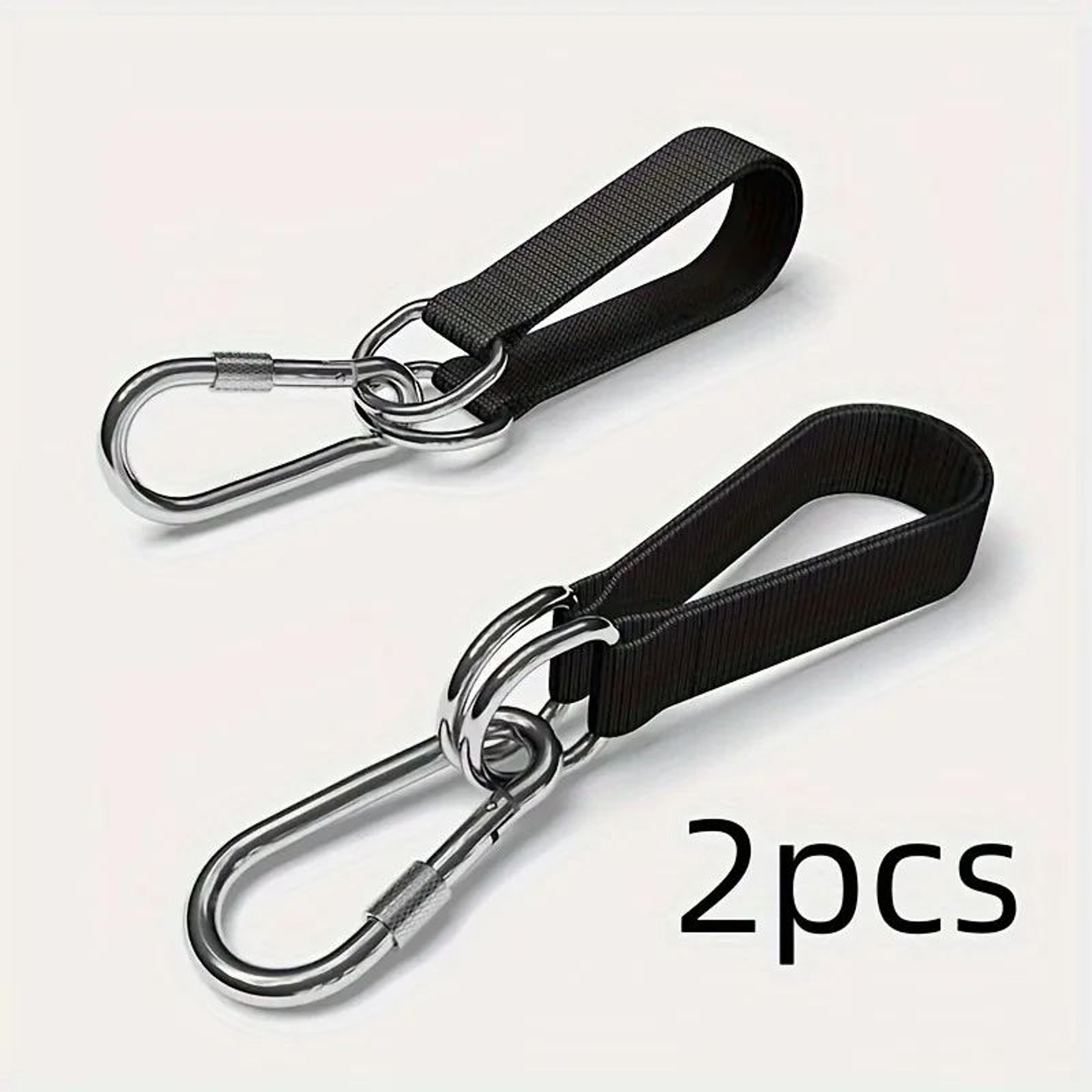 Durable Hammock Hanging Straps  Heavy Duty Suspension Belts With Steel Alloy Hooks For Camping Hiki 6