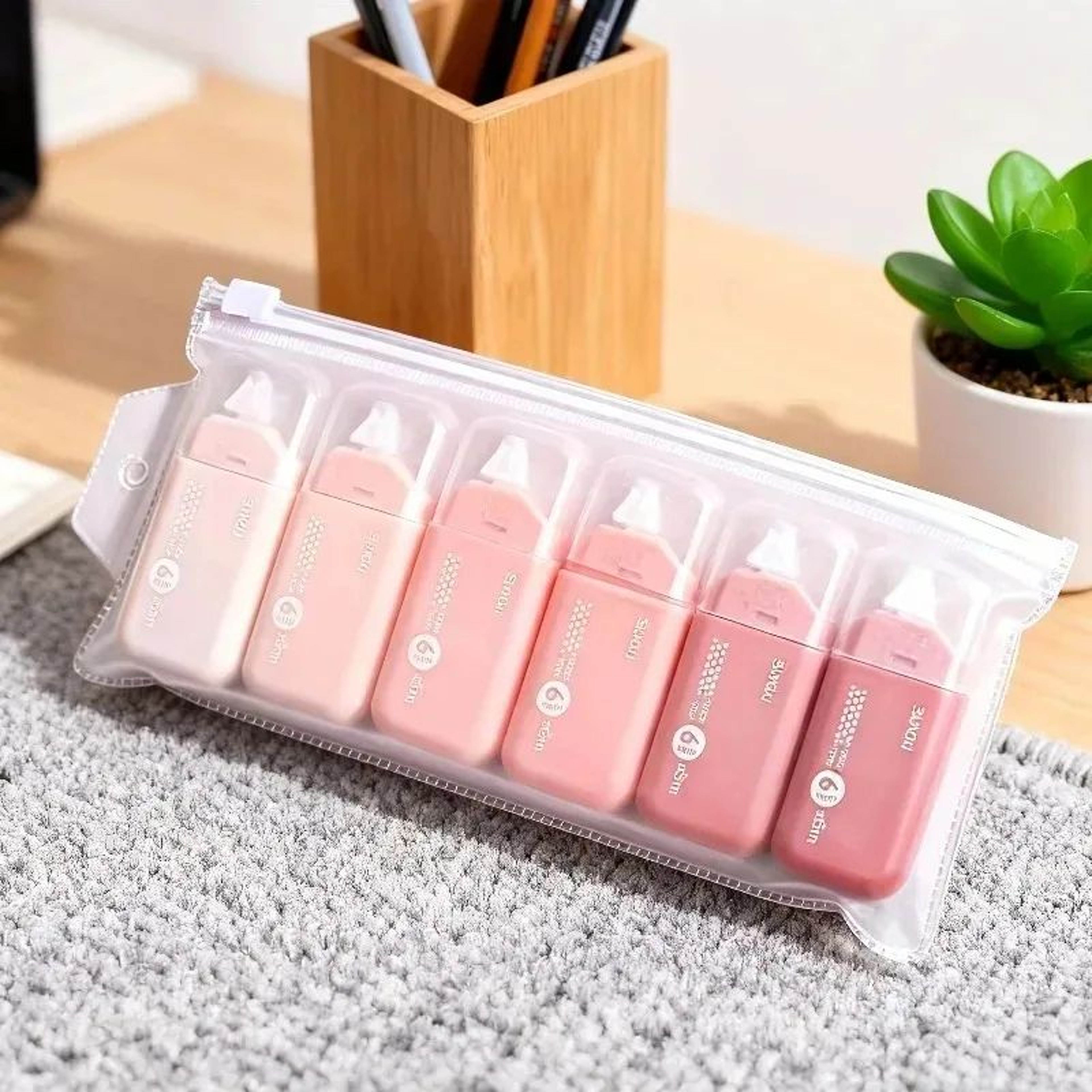 6pcs Double Sided Dot Tape  No Residue Strong Adhesive Roll For Scrapbooking Card Making Crafts  DI 7