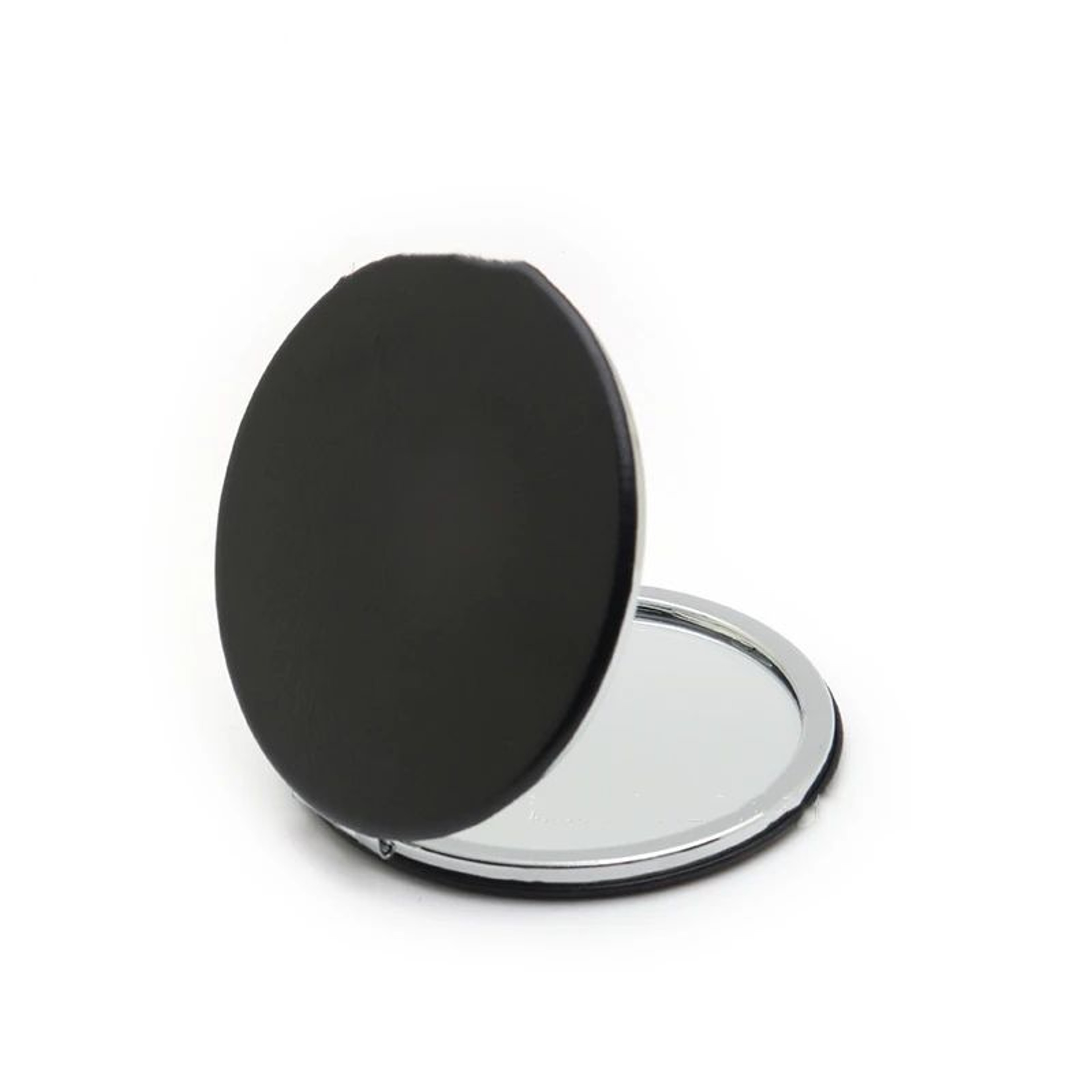 Compact DoubleSided Pocket Mirror  315 In Black Foldable Travel Vanity Mirror For Men Women Handbag 7