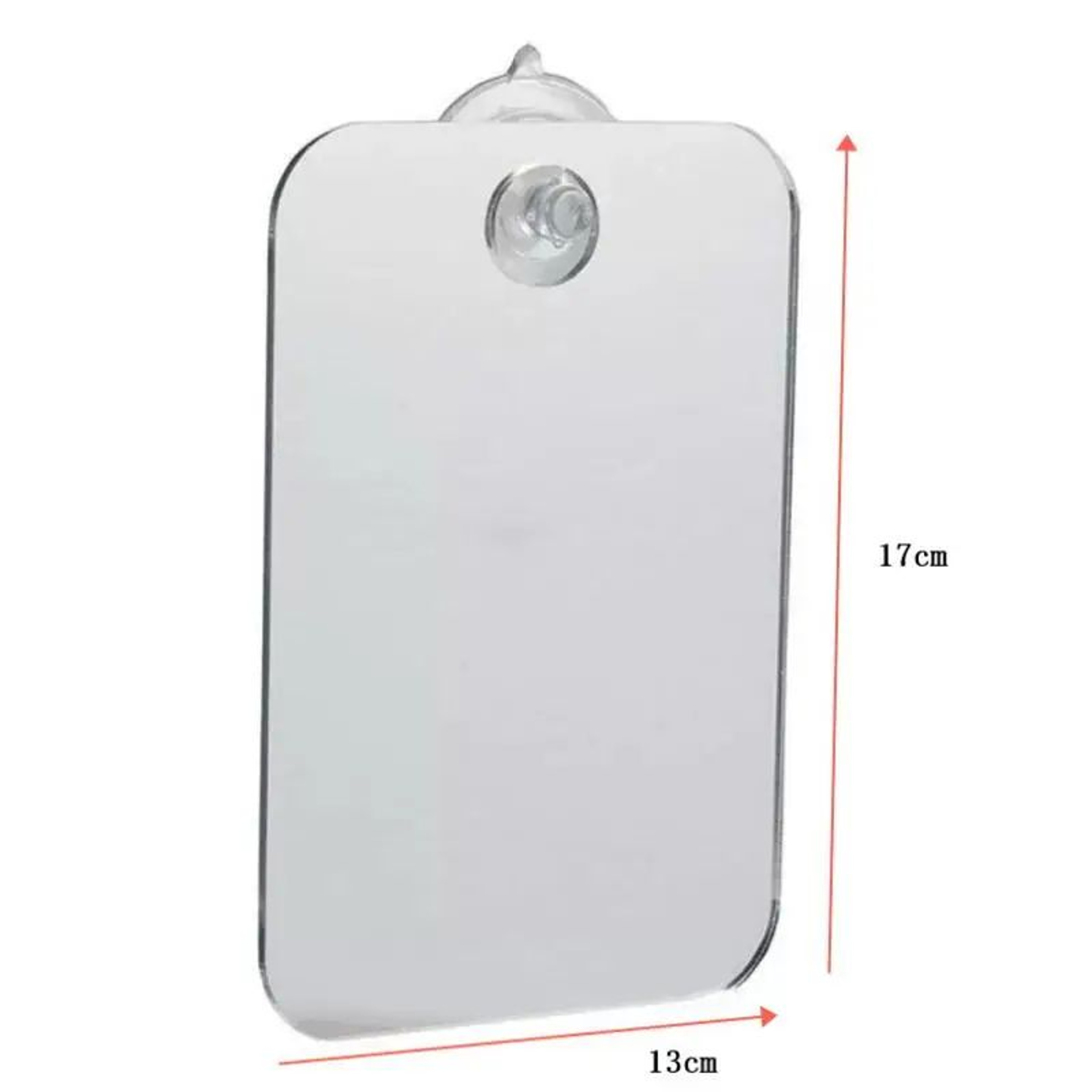 Acrylic Fogless Shower Shaving Mirror  Unbreakable Portable Travel Bathroom Mirror For Shaving  Gro 5