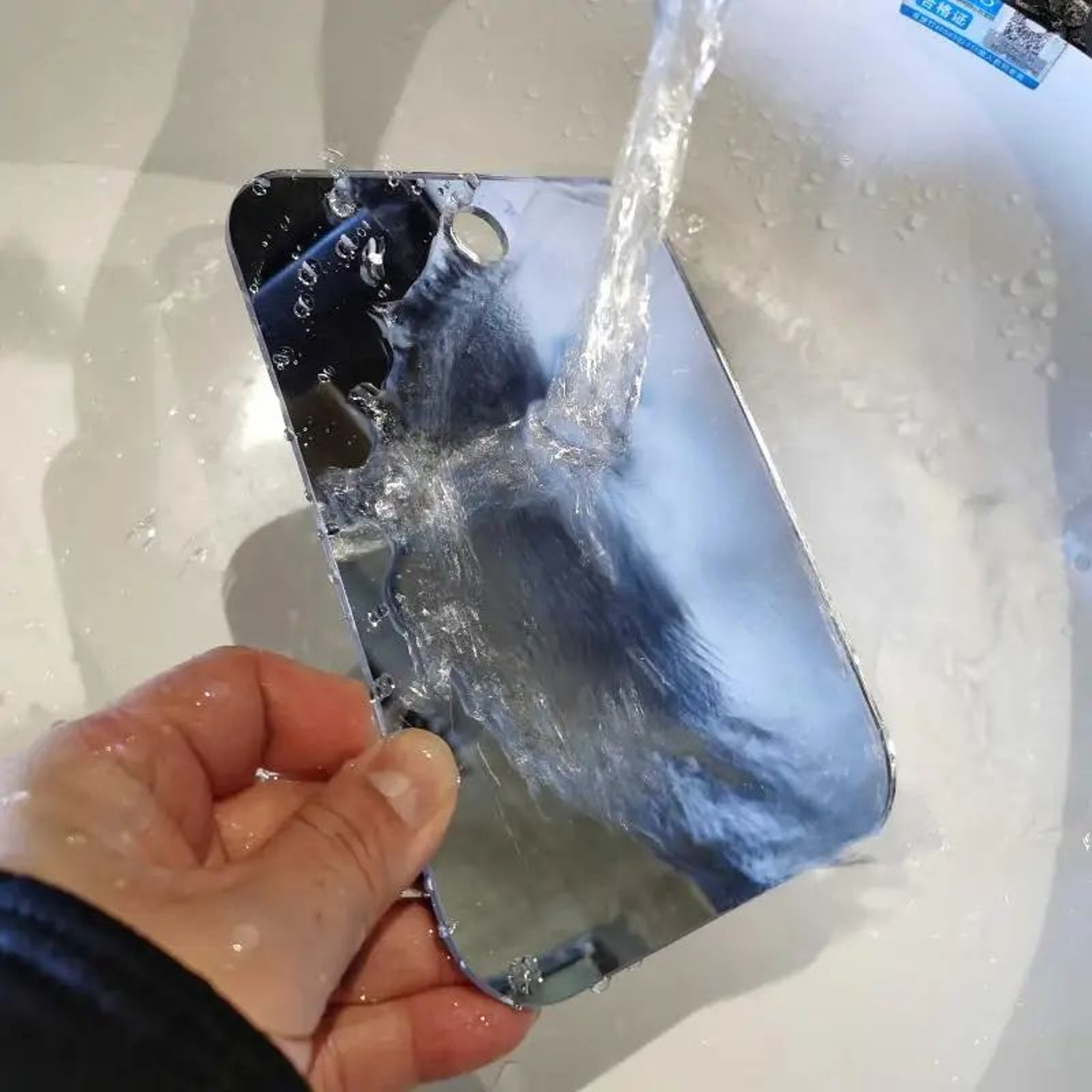 Acrylic Fogless Shower Shaving Mirror  Unbreakable Portable Travel Bathroom Mirror For Shaving  Gro 4