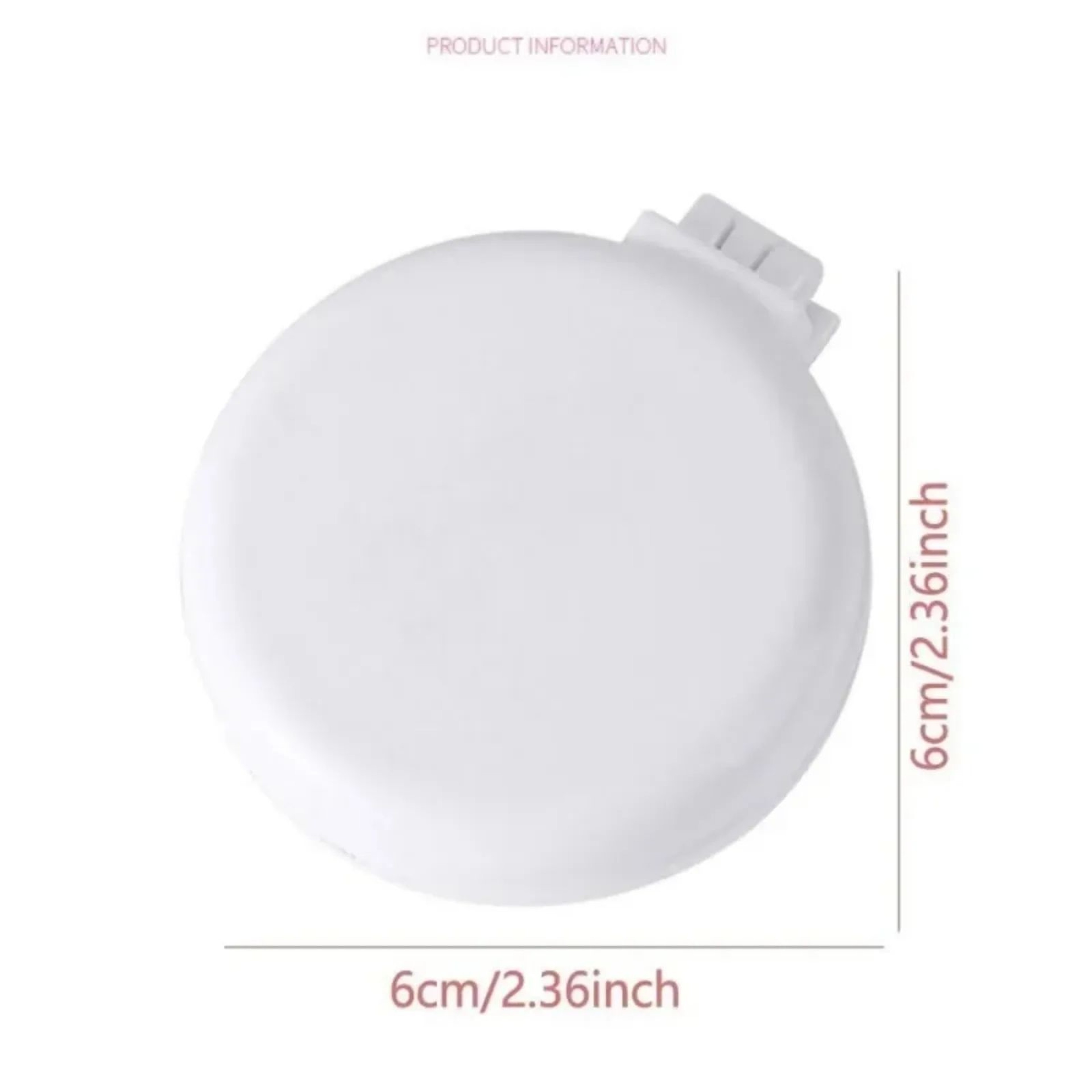 Mini Folding Travel Hair Brush With Mirror  236 In Round Pocket Air Cushion Comb For Women Girls Ha 5