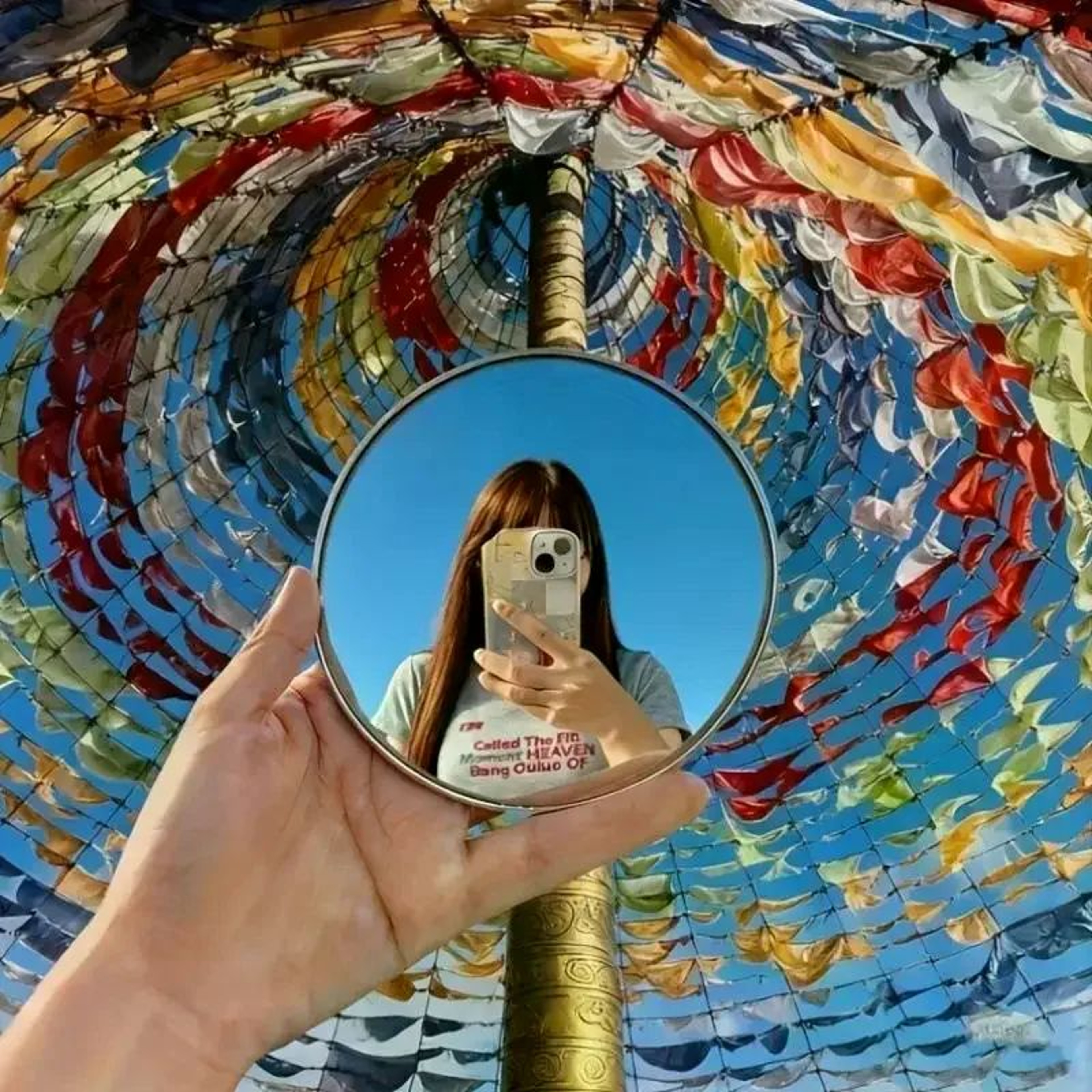 Wide Angle Convex Travel Mirror  Compact Mini Handheld Selfie Mirror For Makeup Photography  Conten 2