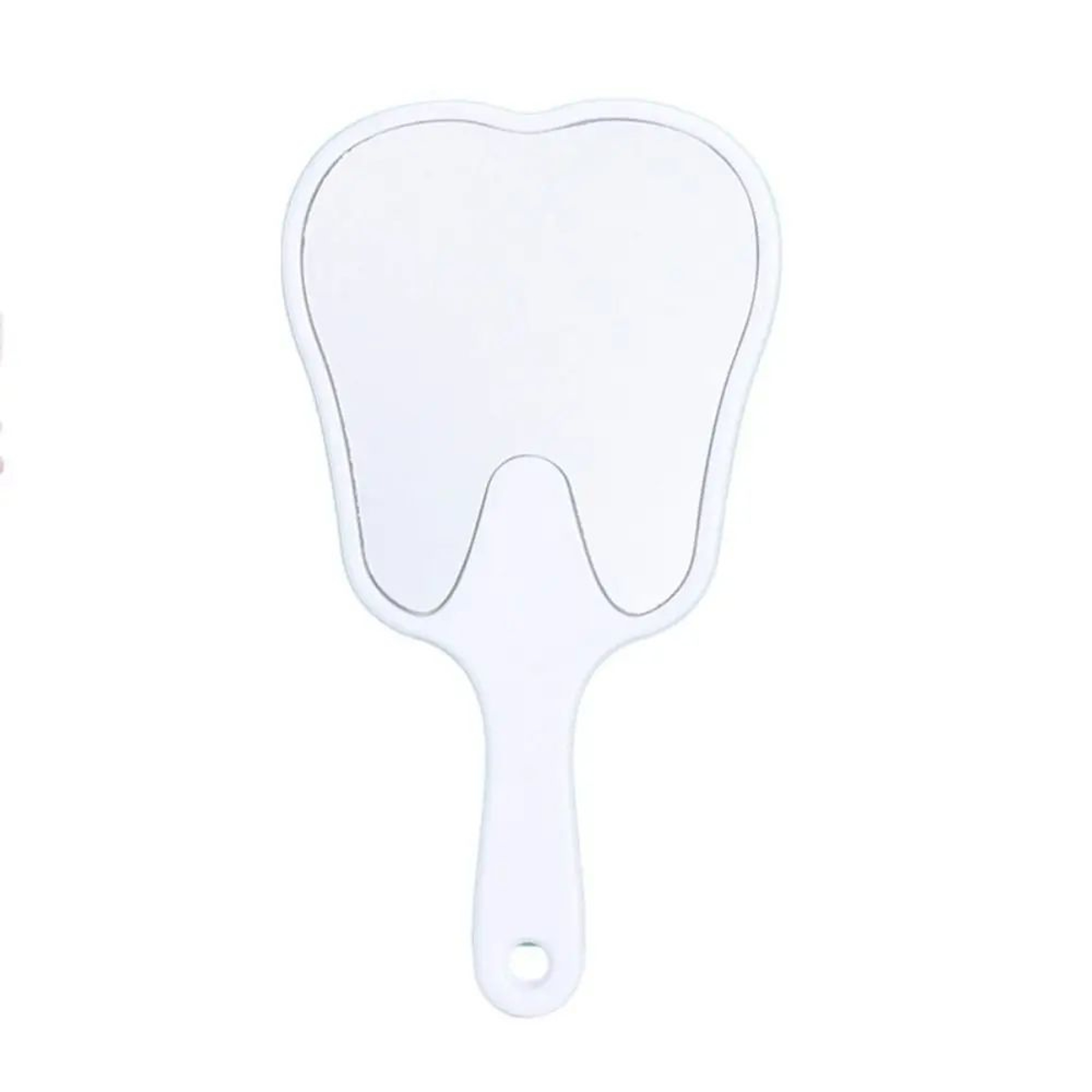 Portable Dental Makeup Mirror  Compact Handheld Cosmetic Mirror With Cute Tooth Shape For Travel 7
