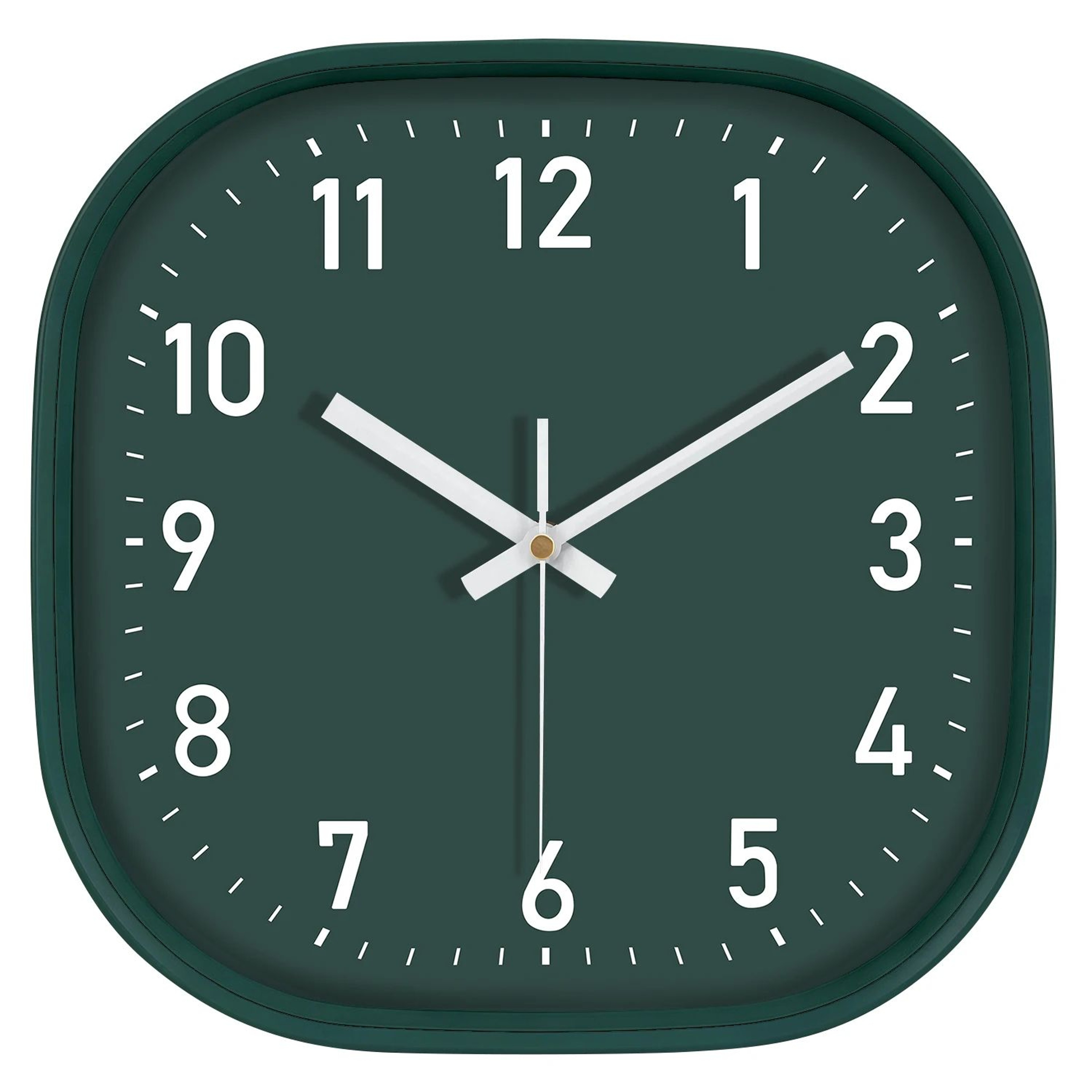 Square Quartz Wall Clock  Modern Silent Decorative Clock With Clear Dial For Home Office Living Roo 6