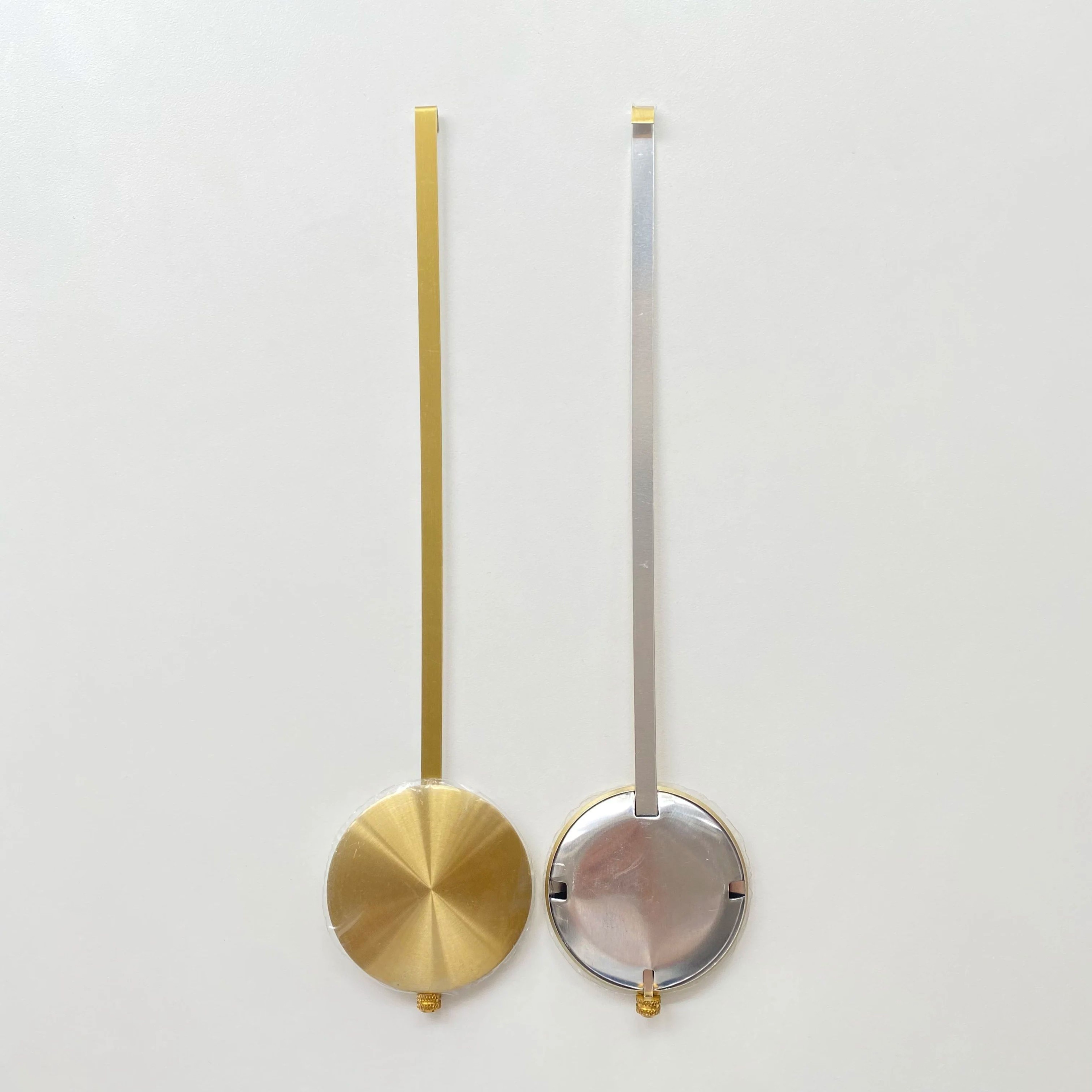 Gold Quartz Clock Pendulum  Metal Swing Bob Hammer Replacement DIY Grandfather Wall Clock Repair Ki 9