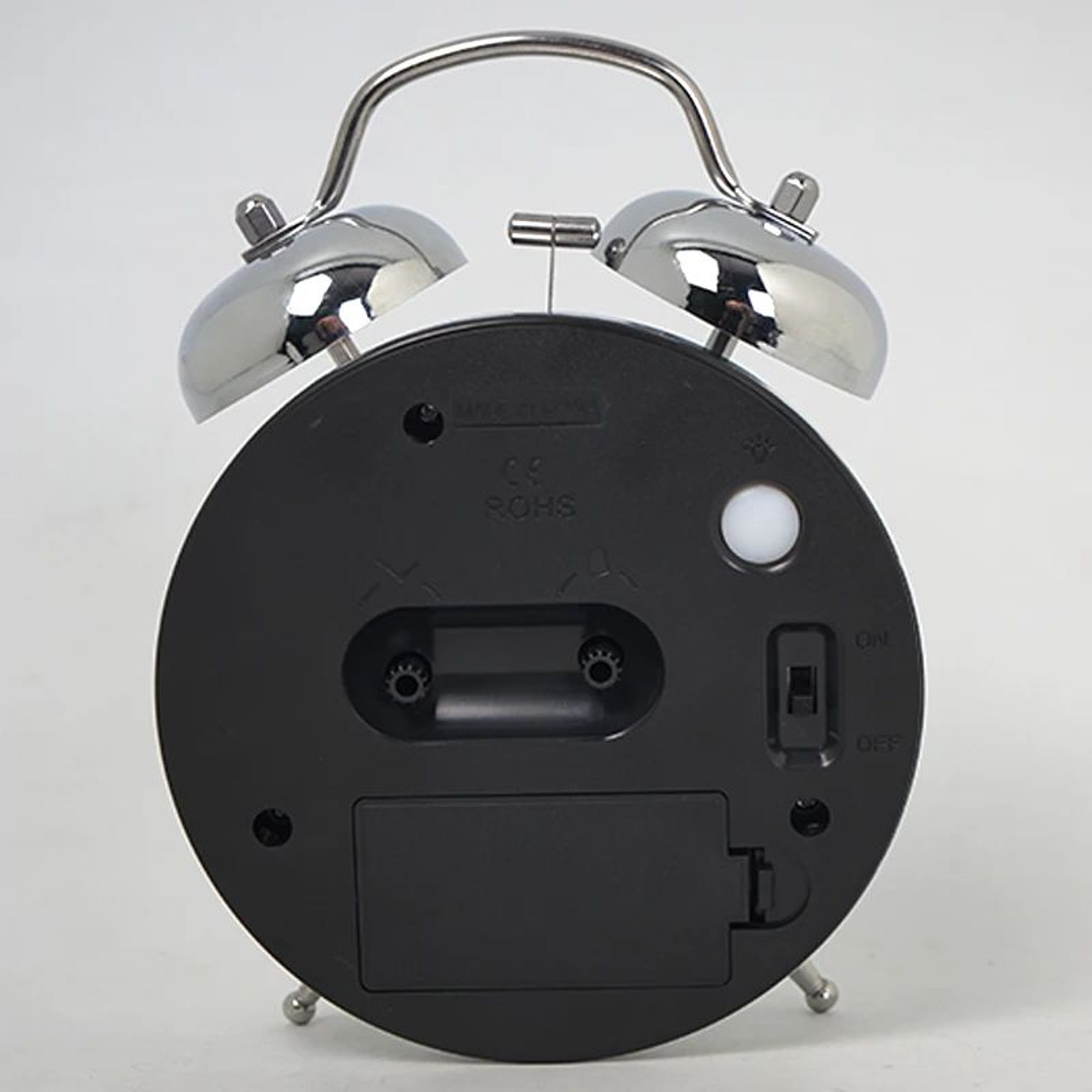 Silent Metal Student Alarm Clock  63 In Compact Quartz Desk Clock With Glow Pointer For Kids Bedroo 2