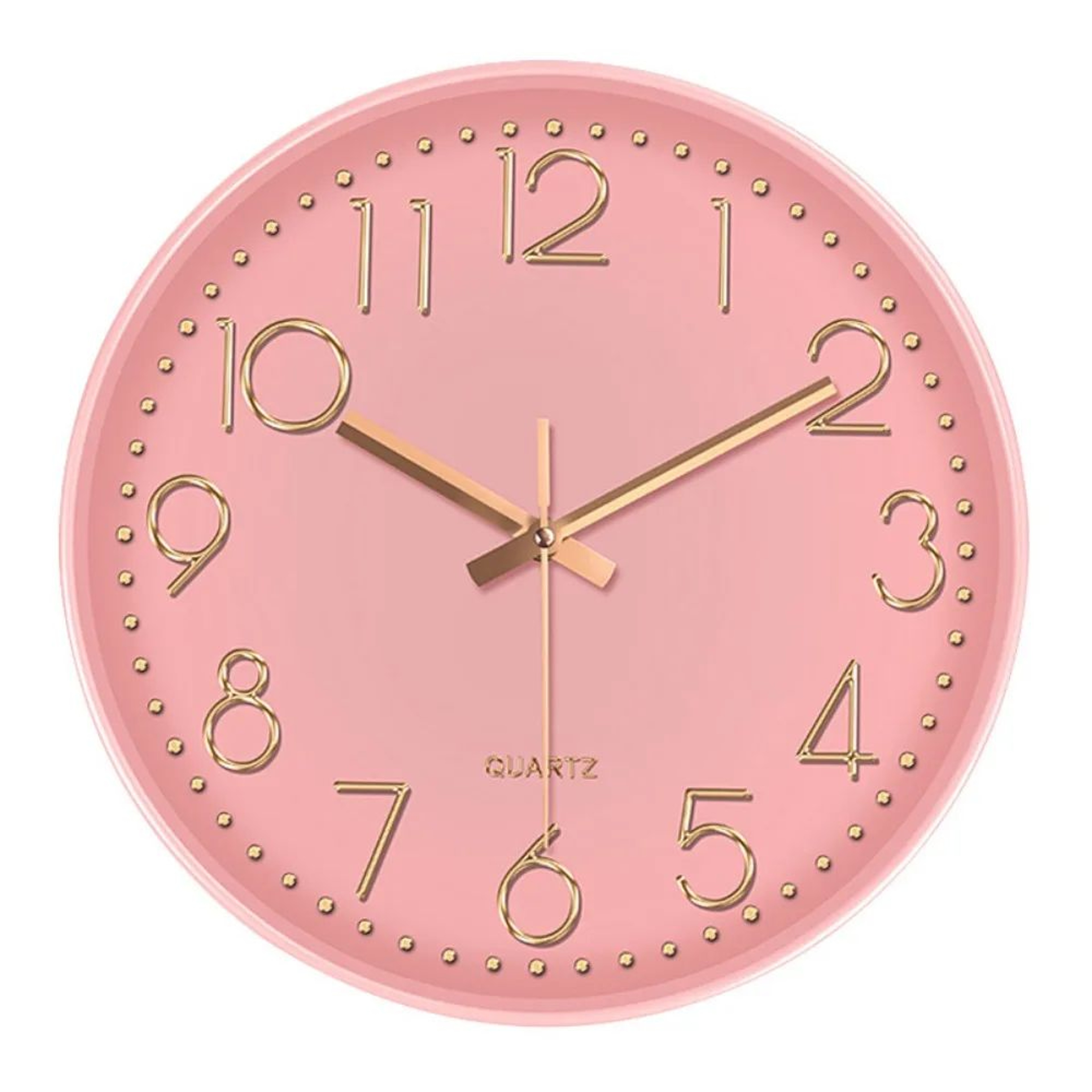 8 In Nordic Silent Wall Clock  NonTicking 3D Number Modern Decorative Clock For Living Room Bedroom 13