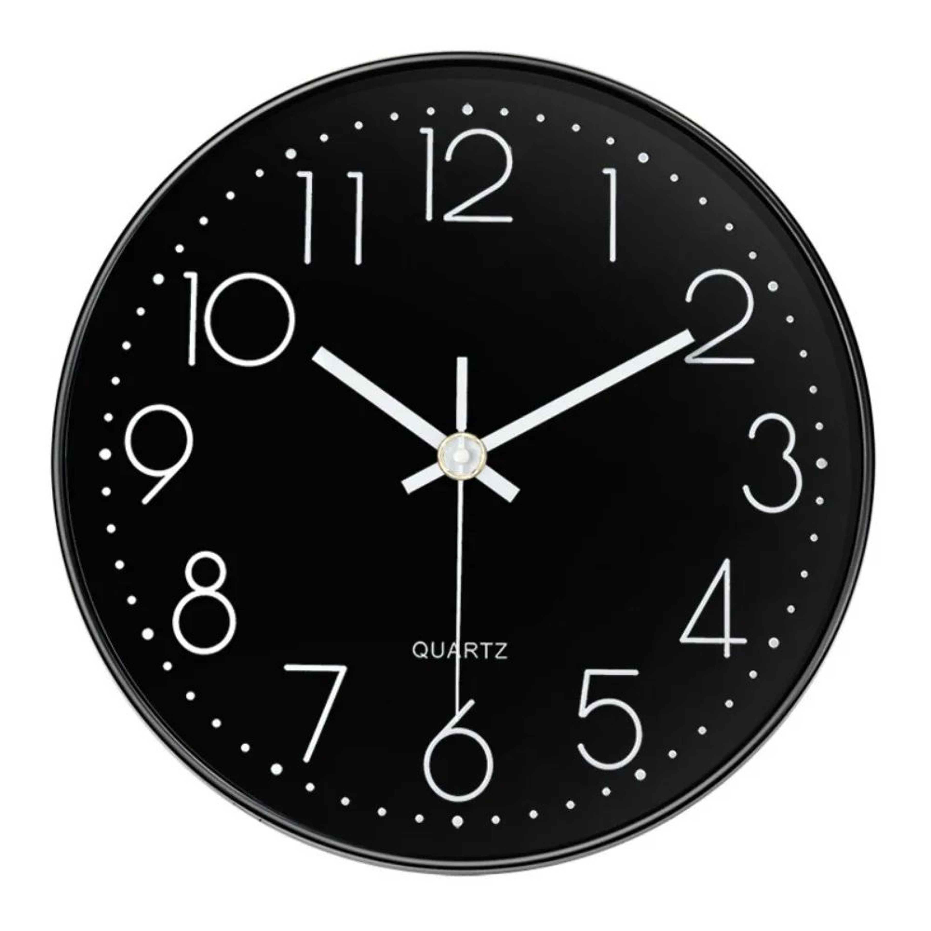 8 In Nordic Silent Wall Clock  NonTicking 3D Number Modern Decorative Clock For Living Room Bedroom 10