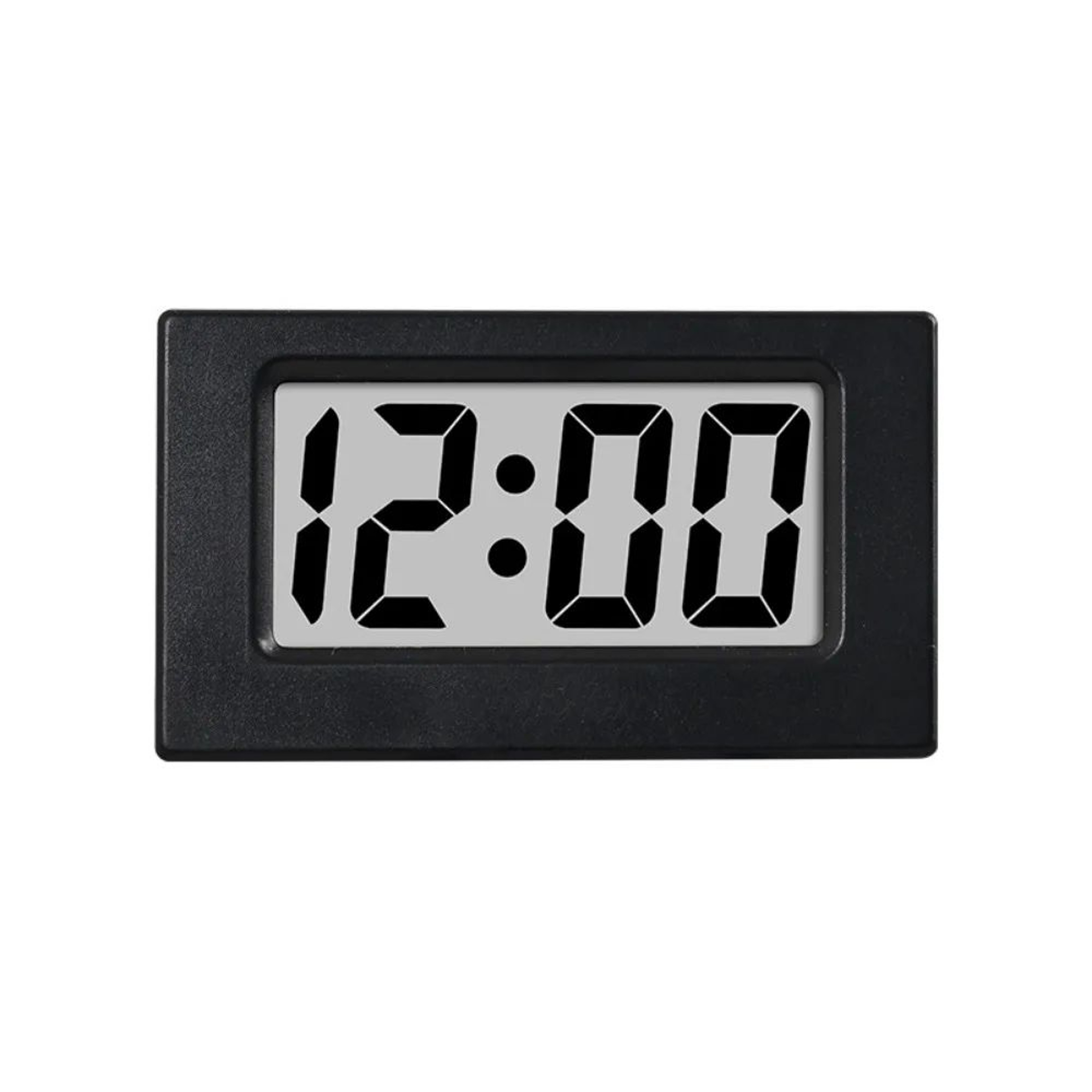 Mini Triangle Digital Desk Clock  Cute Silent Compact Time Display For Bedroom Office Home Desk Dec 6