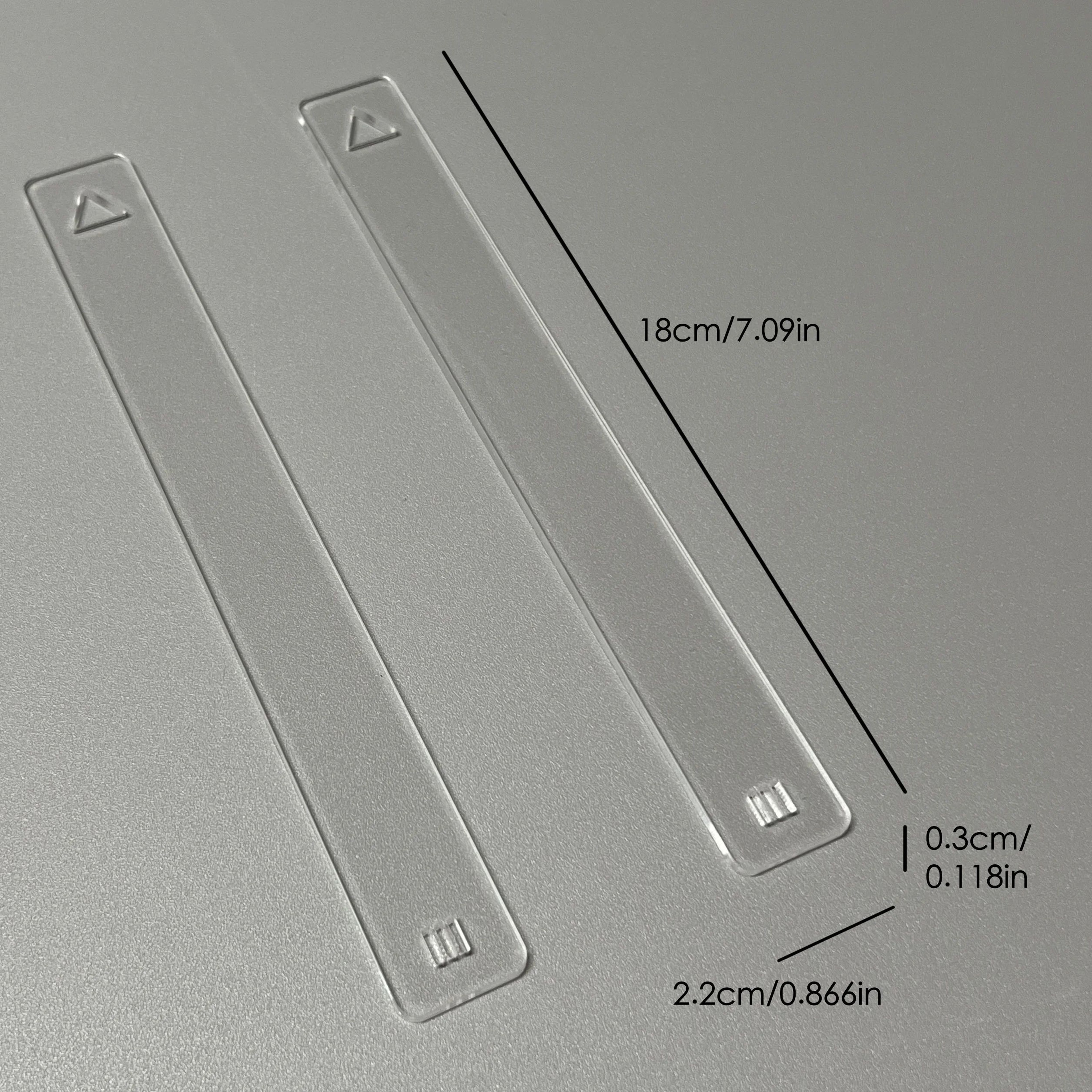 Acrylic Clay Thickness Gauge  Pottery Measuring Tool For Consistent Slabs Ceramic Handbuilding And  4