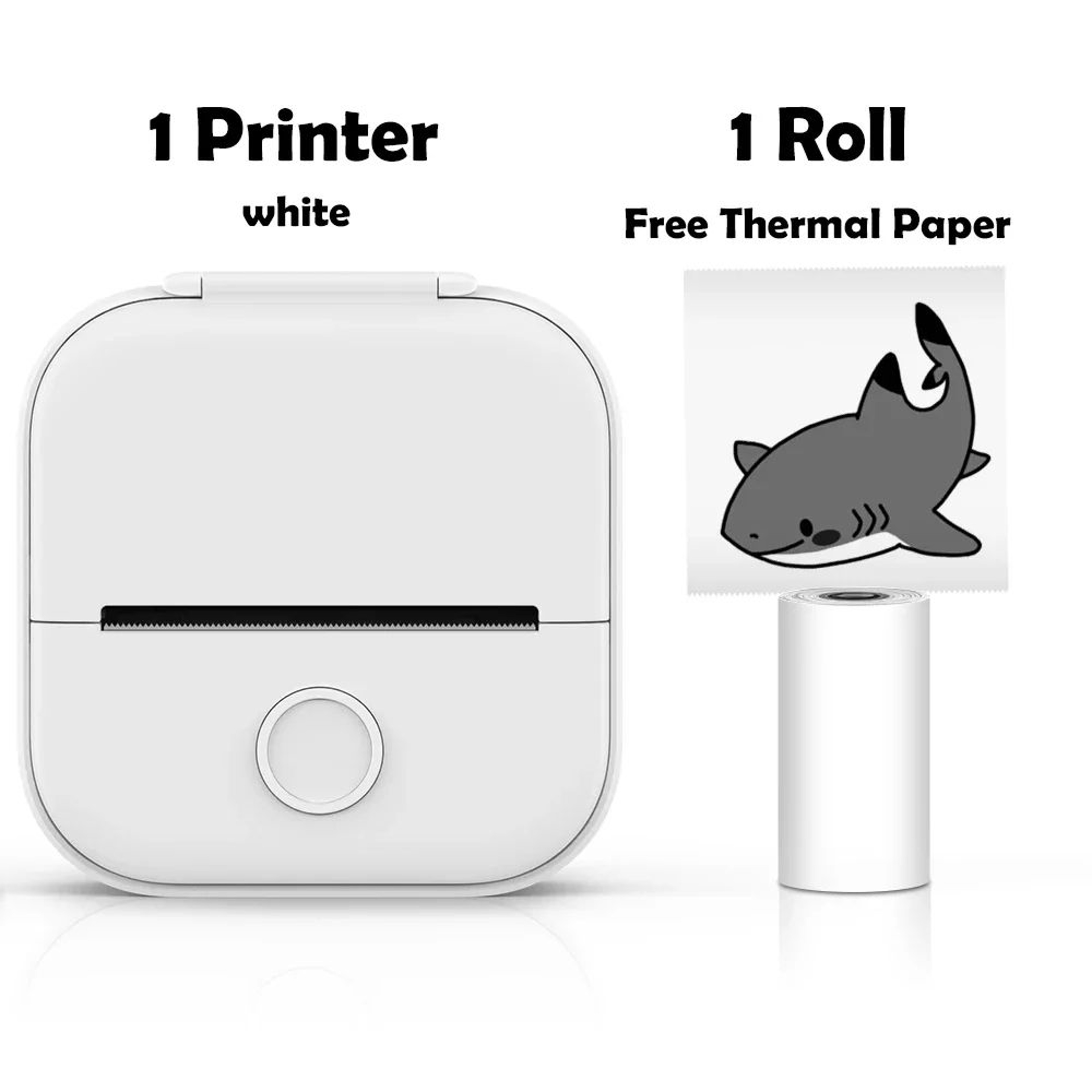 Mini Sticker Printer  T02 Bluetooth Inkless Photo  Note Printing For IOS Android DIY Journals And S