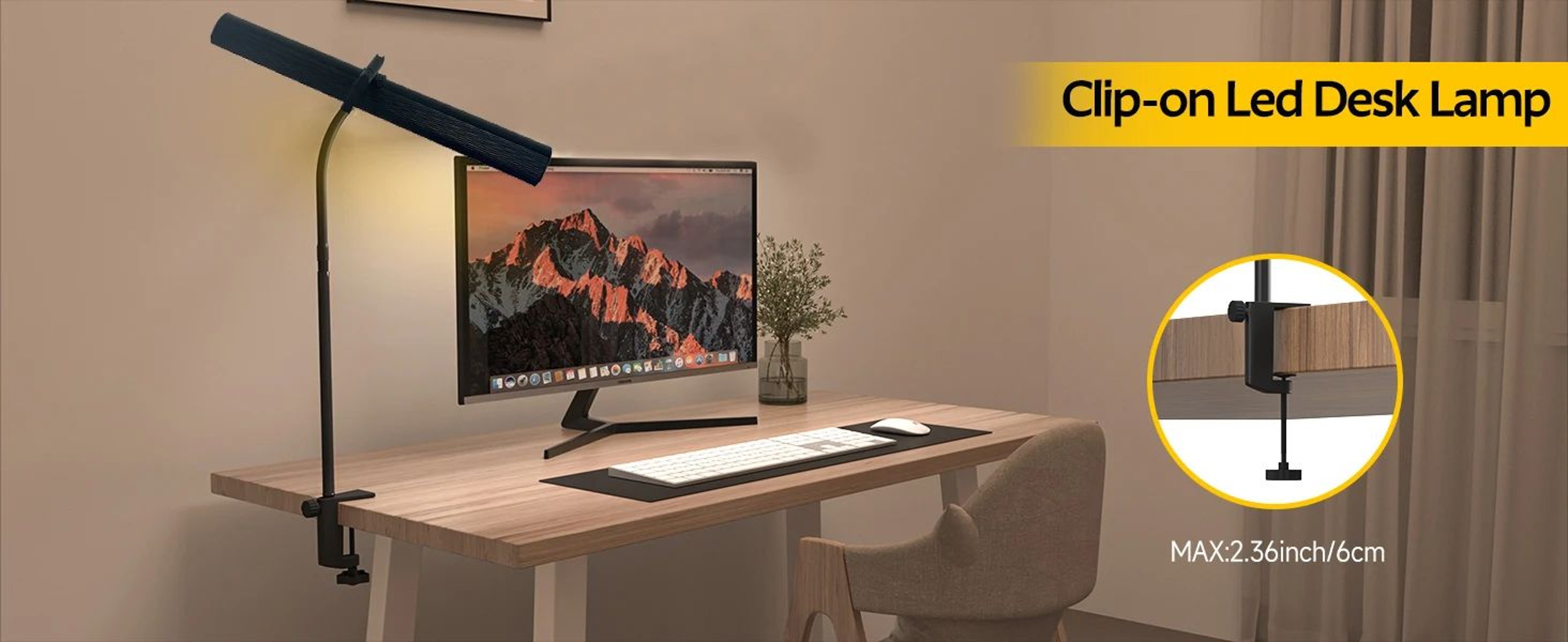 LED Desk Lamp With Clamp  USB Architect Task Light With 30 Lighting Modes And Flexible Gooseneck Fo 9