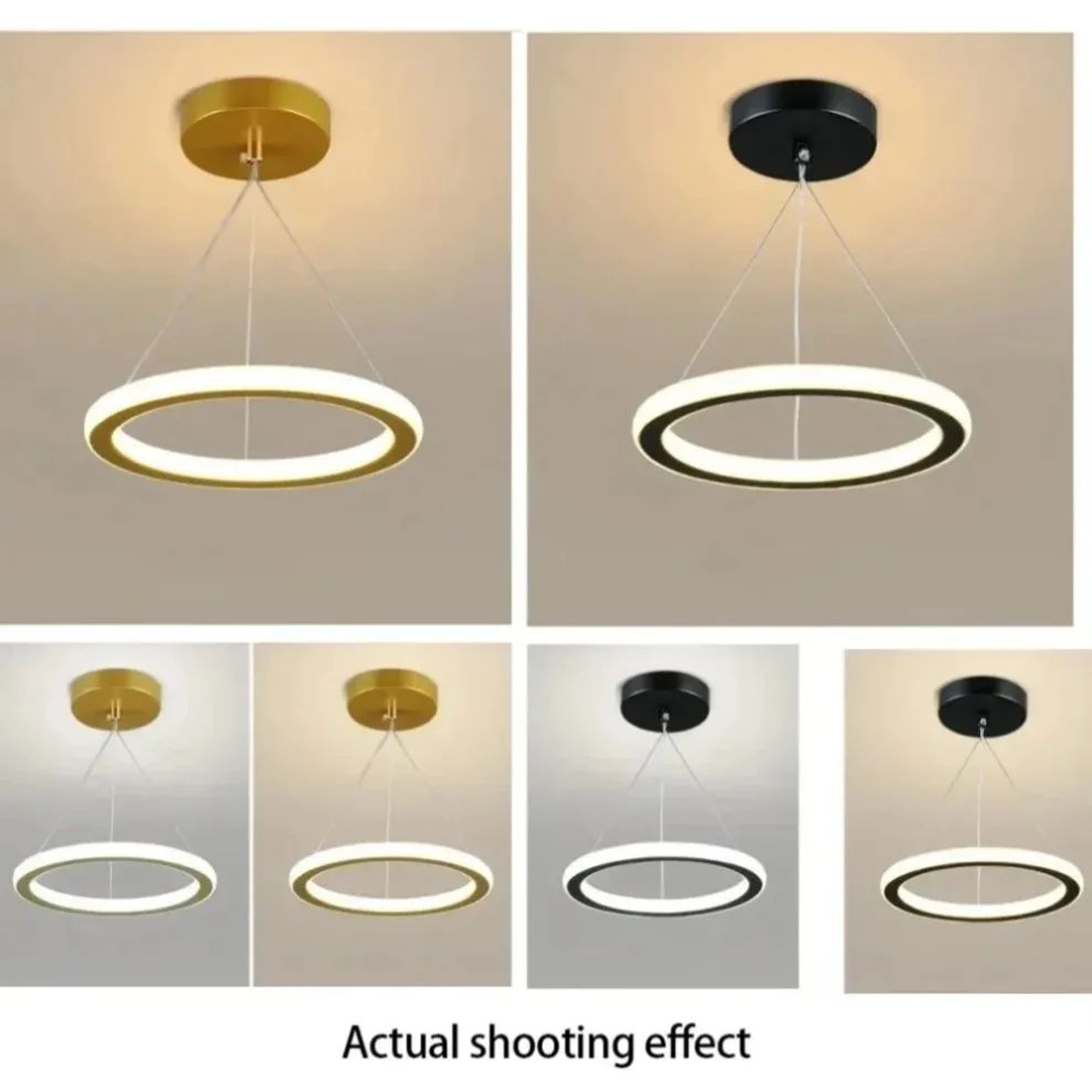 Modern LED Strip Ceiling Light  Minimalist 3 Color Lamp In Black White Or Gold For Living Room Aisl 5