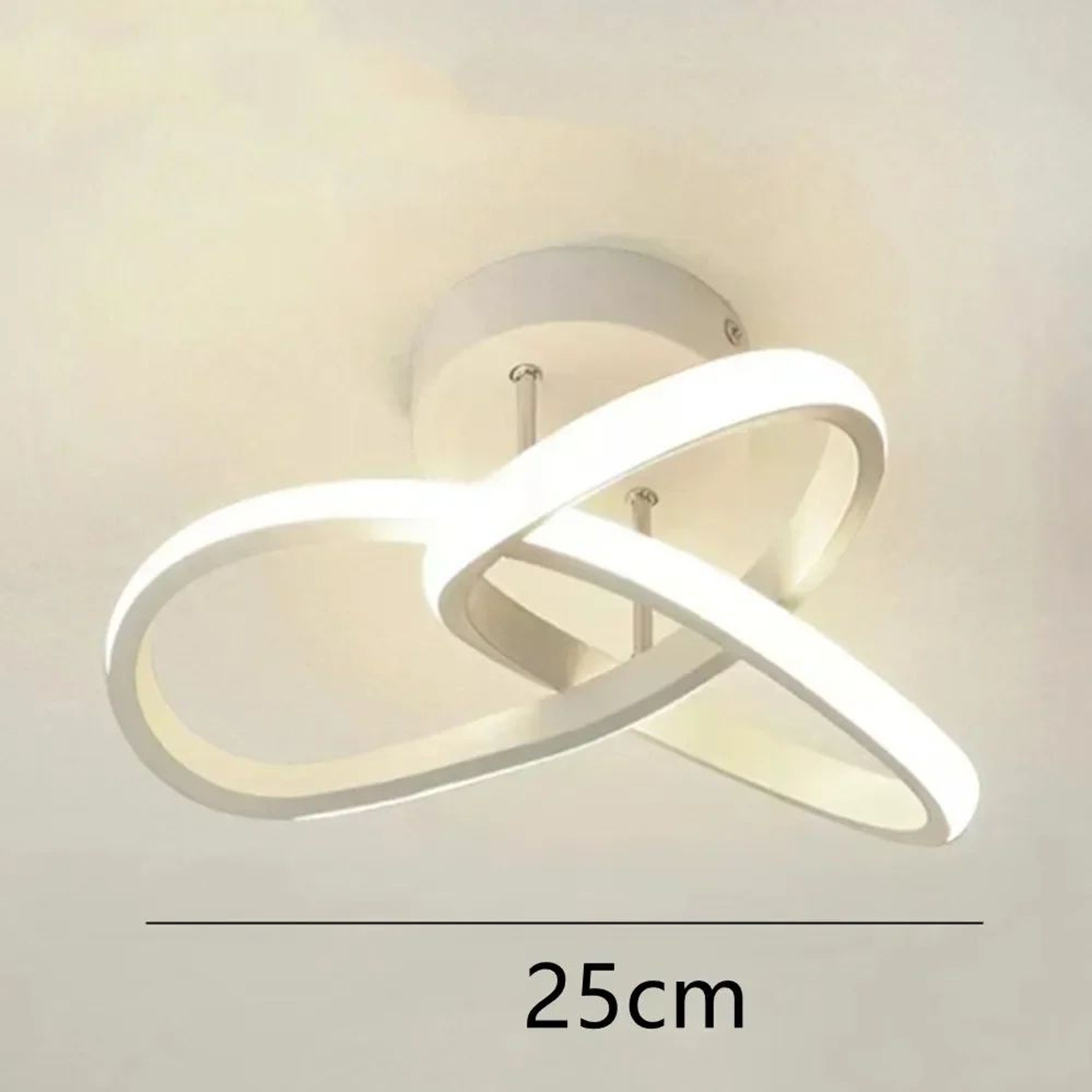 Modern LED Strip Ceiling Light  Minimalist 3 Color Lamp In Black White Or Gold For Living Room Aisl 16